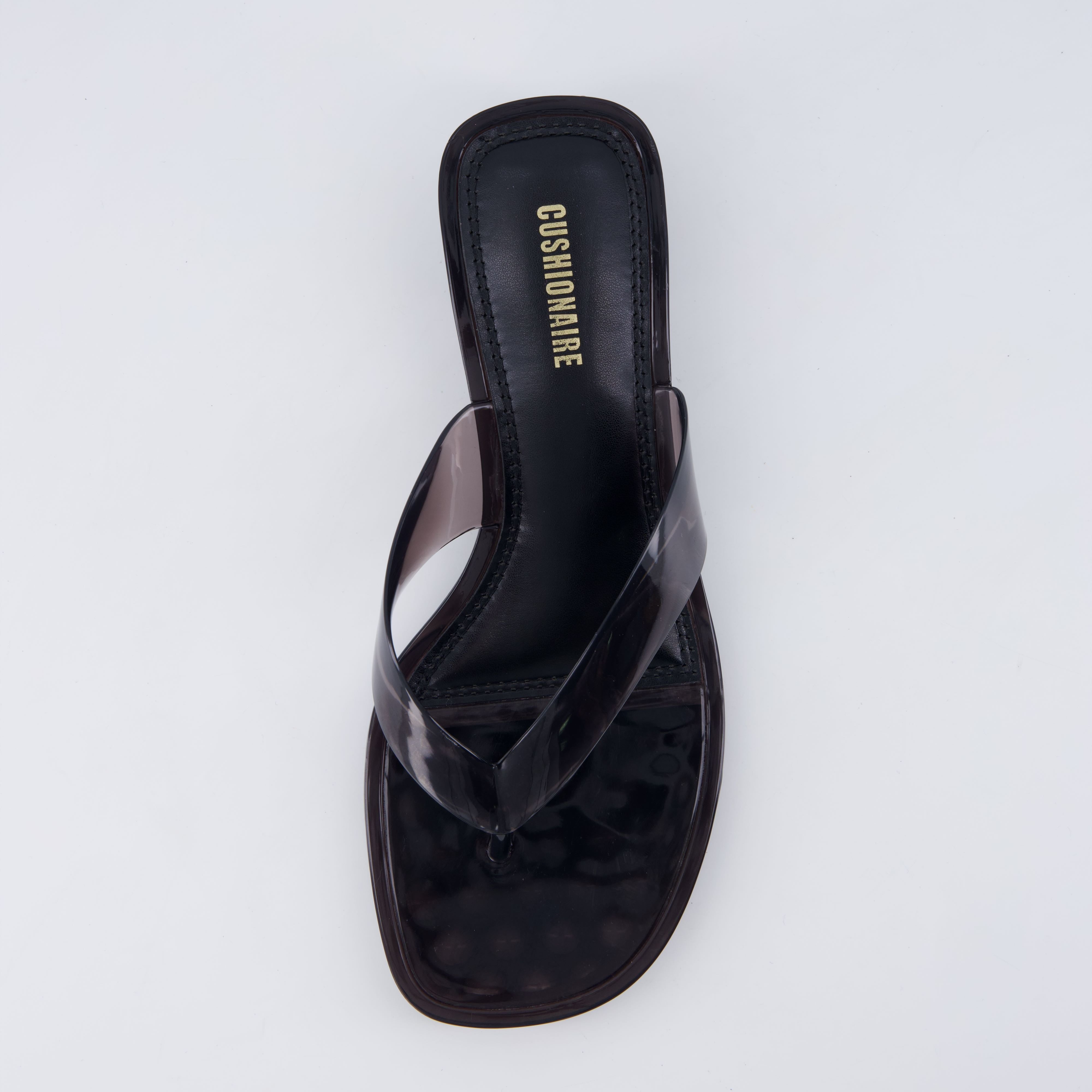 Toots Thong Strap Jelly Sandals SMOKE Medium