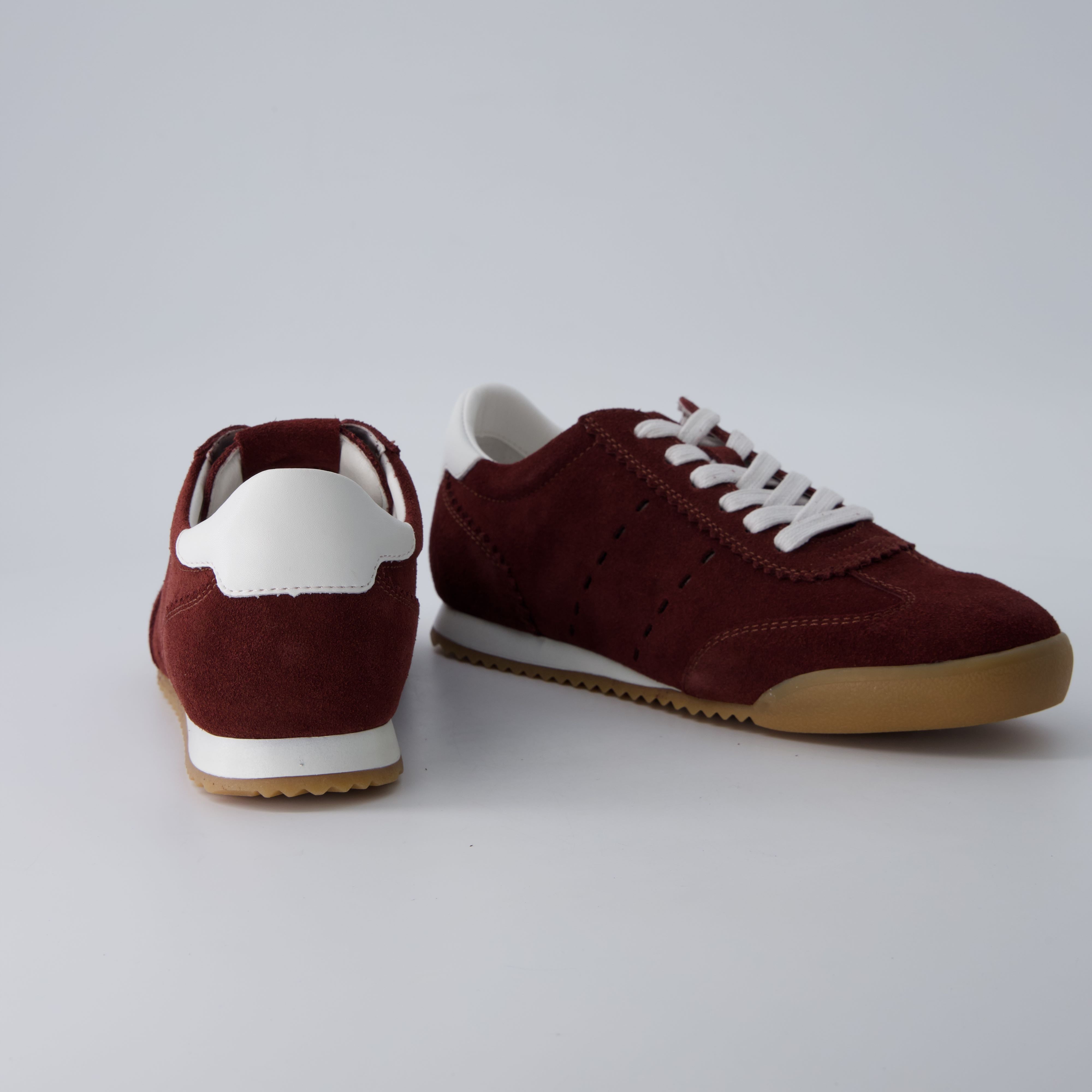Topcat Suede Sneakers Burgundy