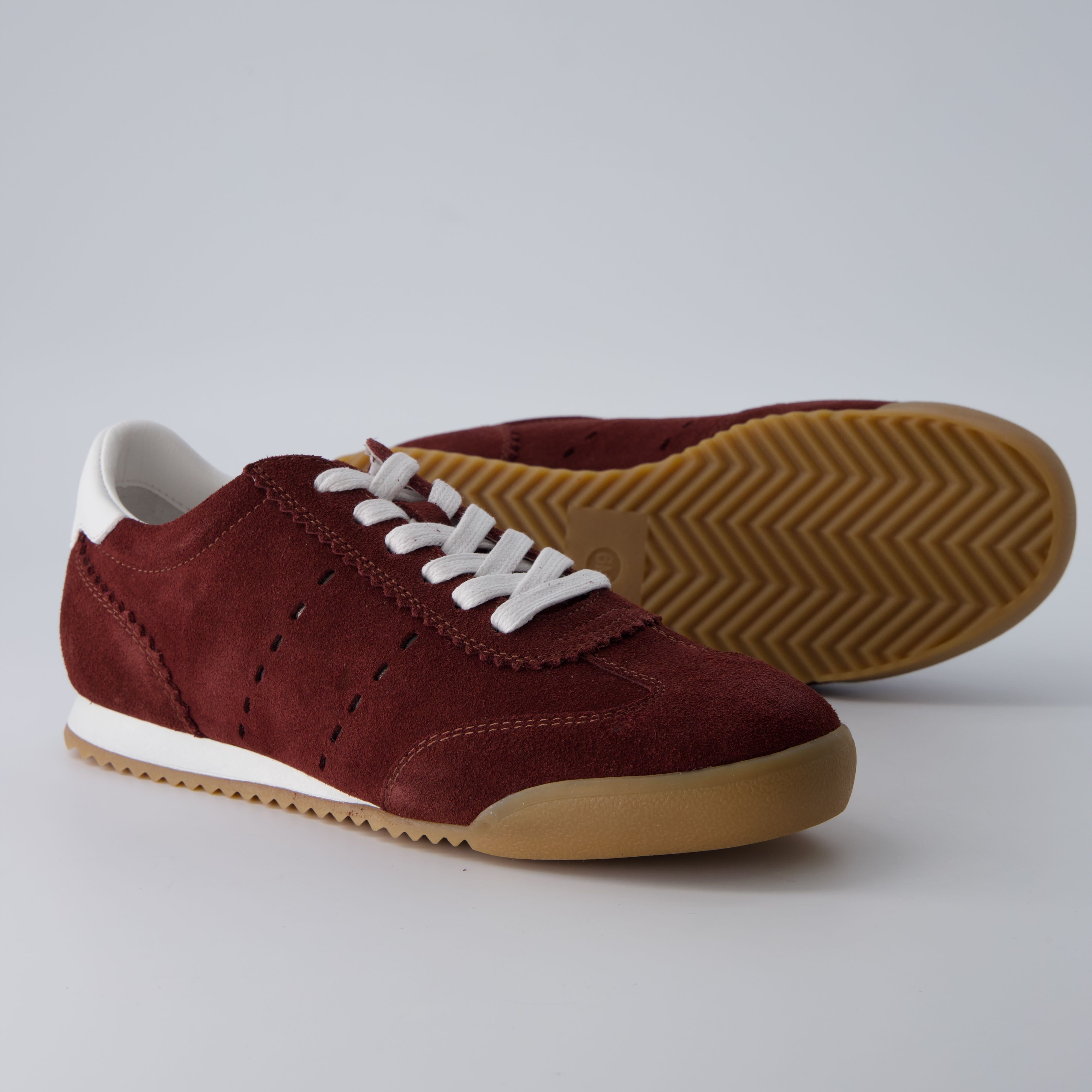 Topcat Suede Sneakers Burgundy
