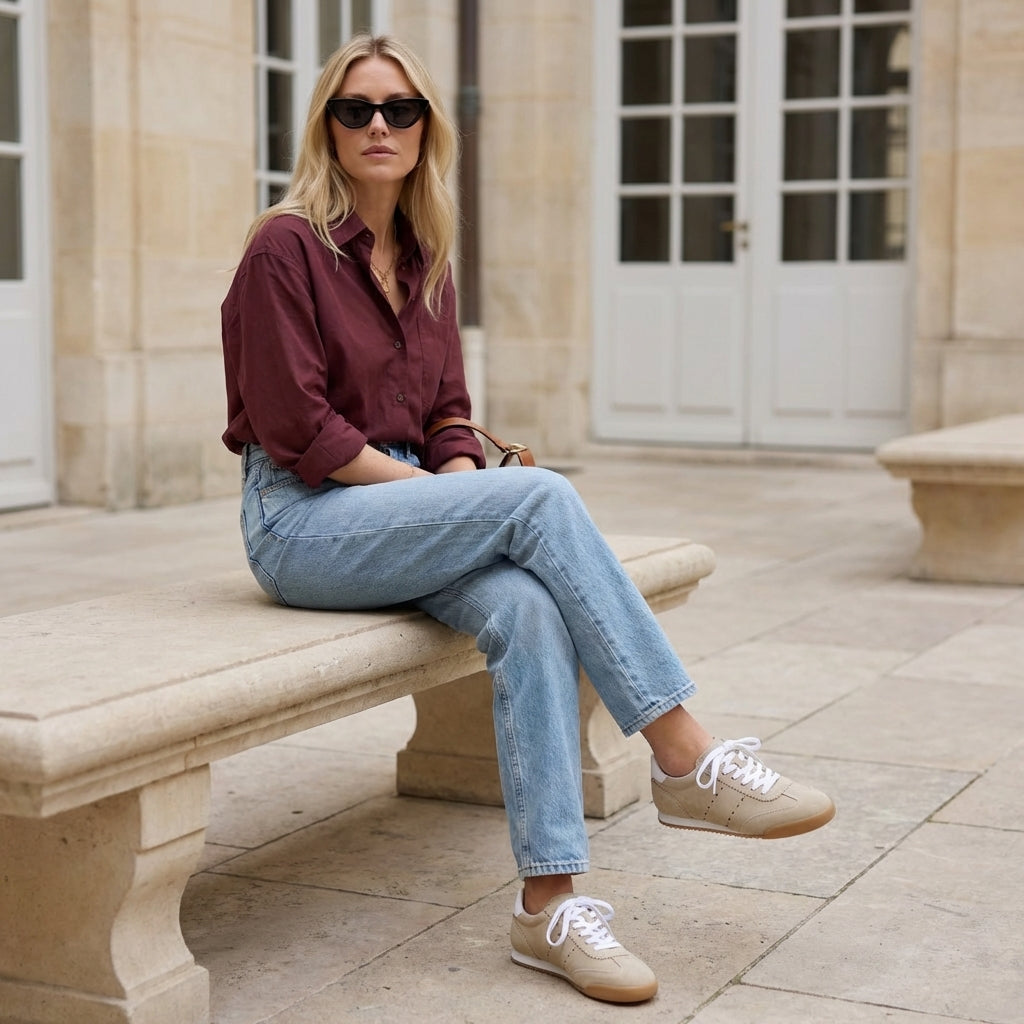 Topcat Suede Sneakers Biscuit