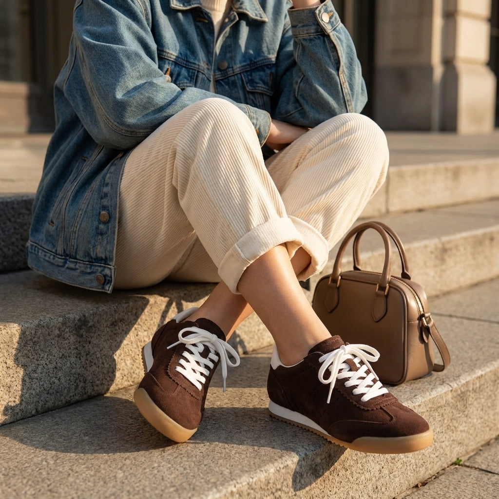 Topcat Suede Sneakers Chocolate
