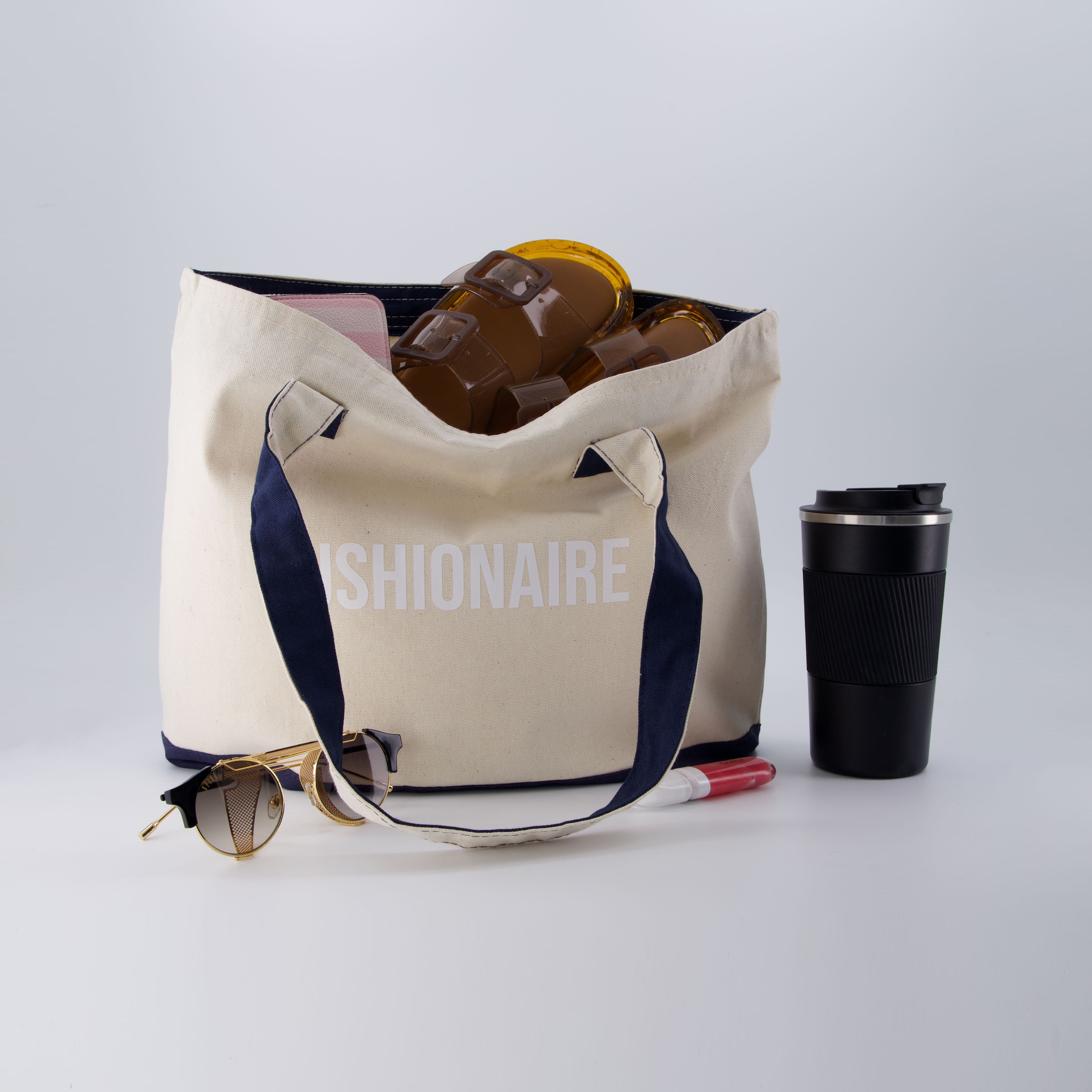 Beach Tote Bag Navy