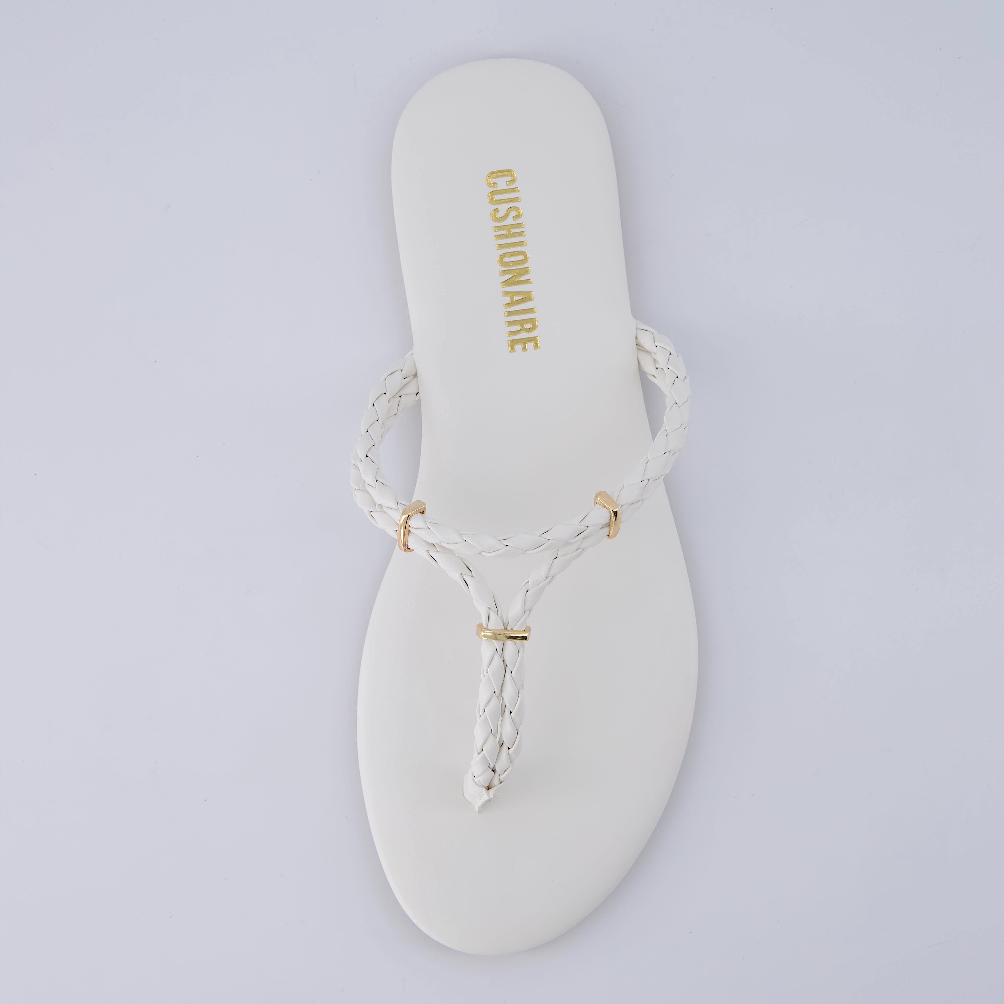 Trio Flip Flops Gray Medium