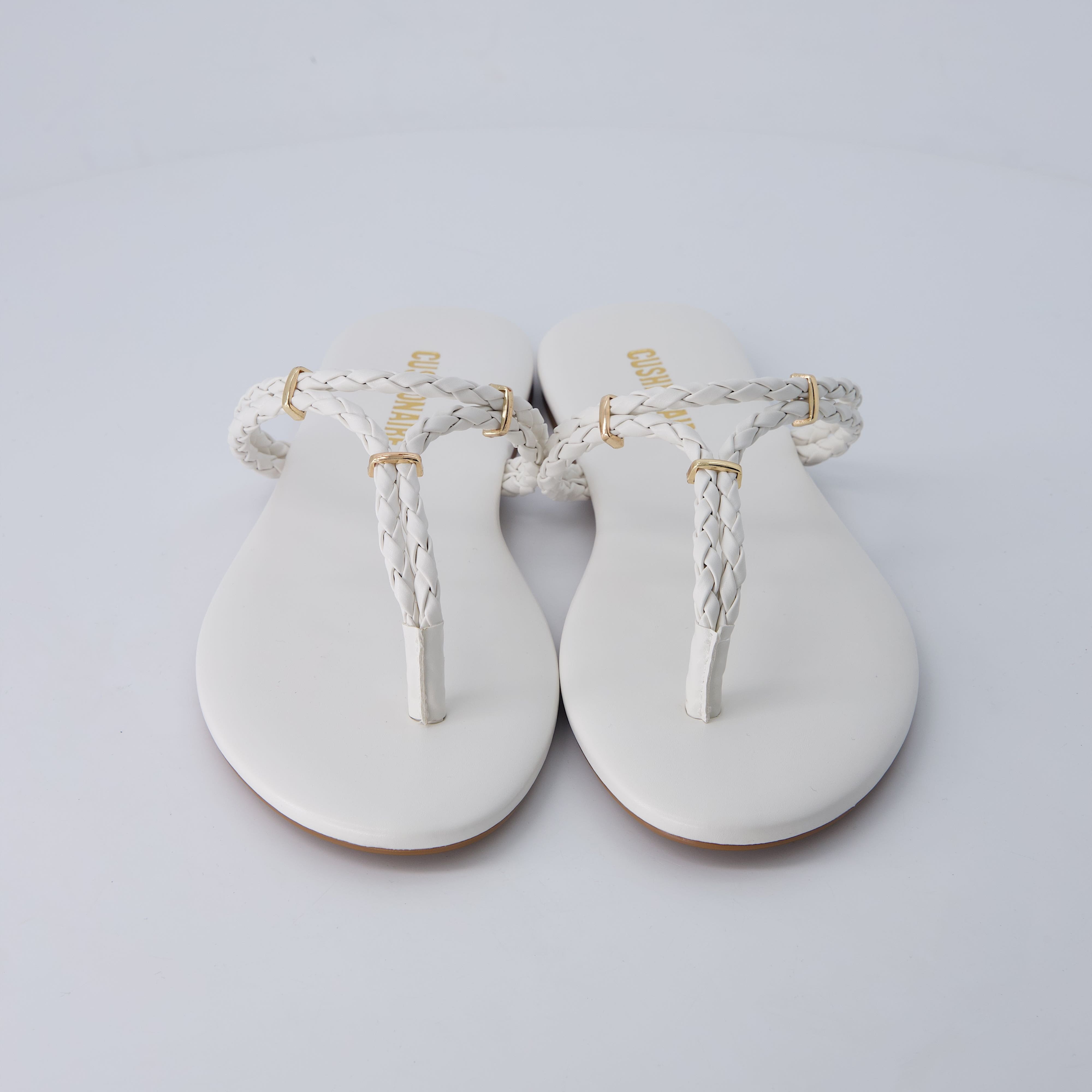Trio Flip Flops Gray Medium