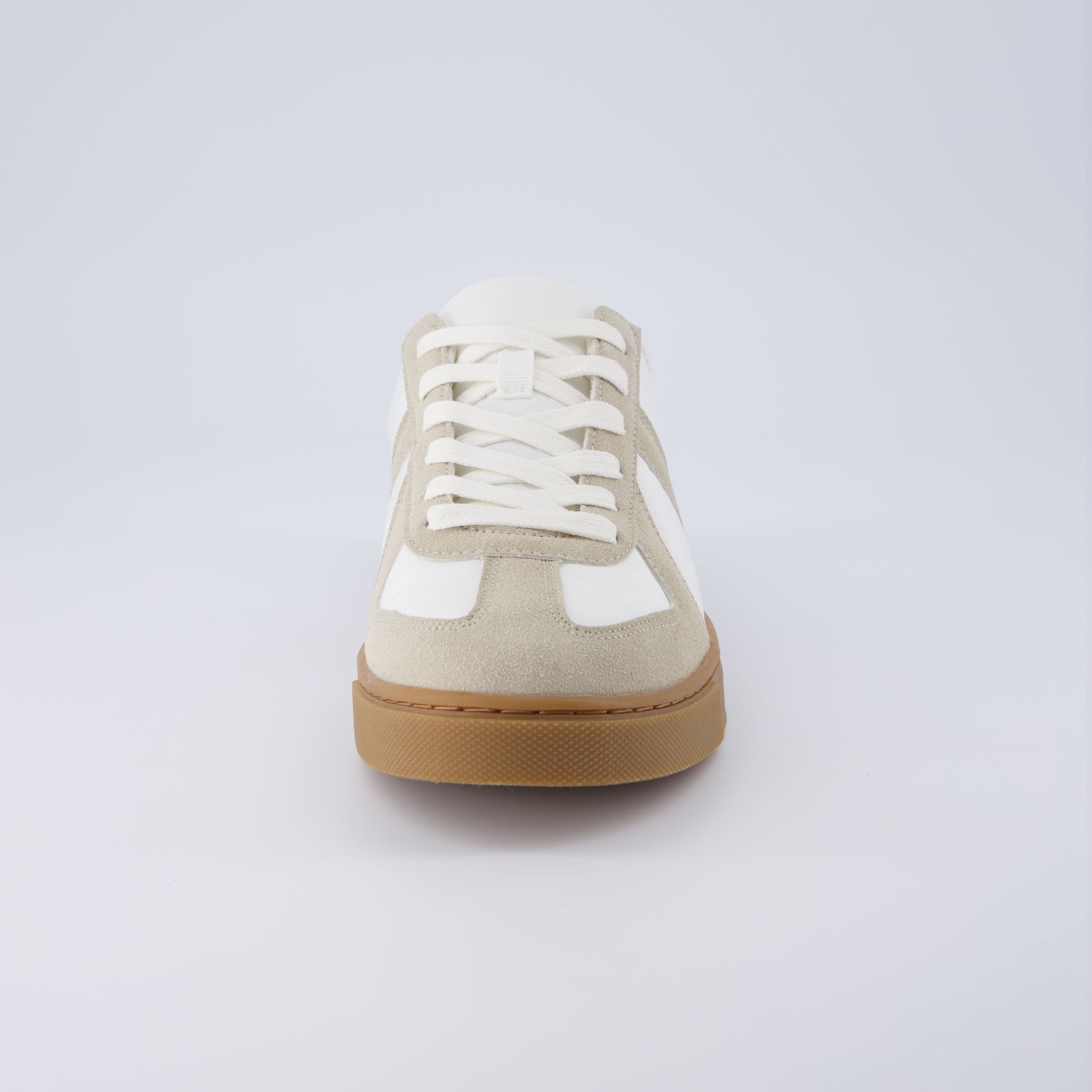 Troy Casual Sneaker White Grey