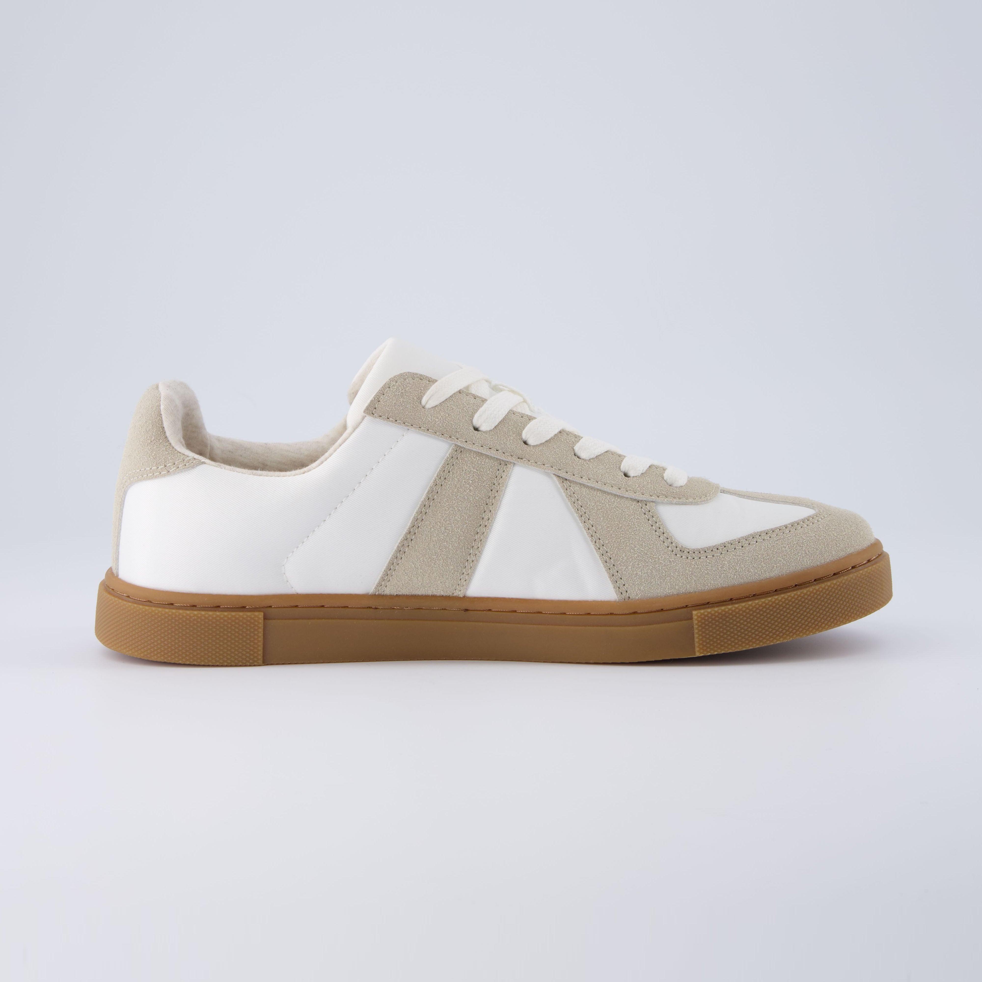 Troy Casual Sneaker White Grey