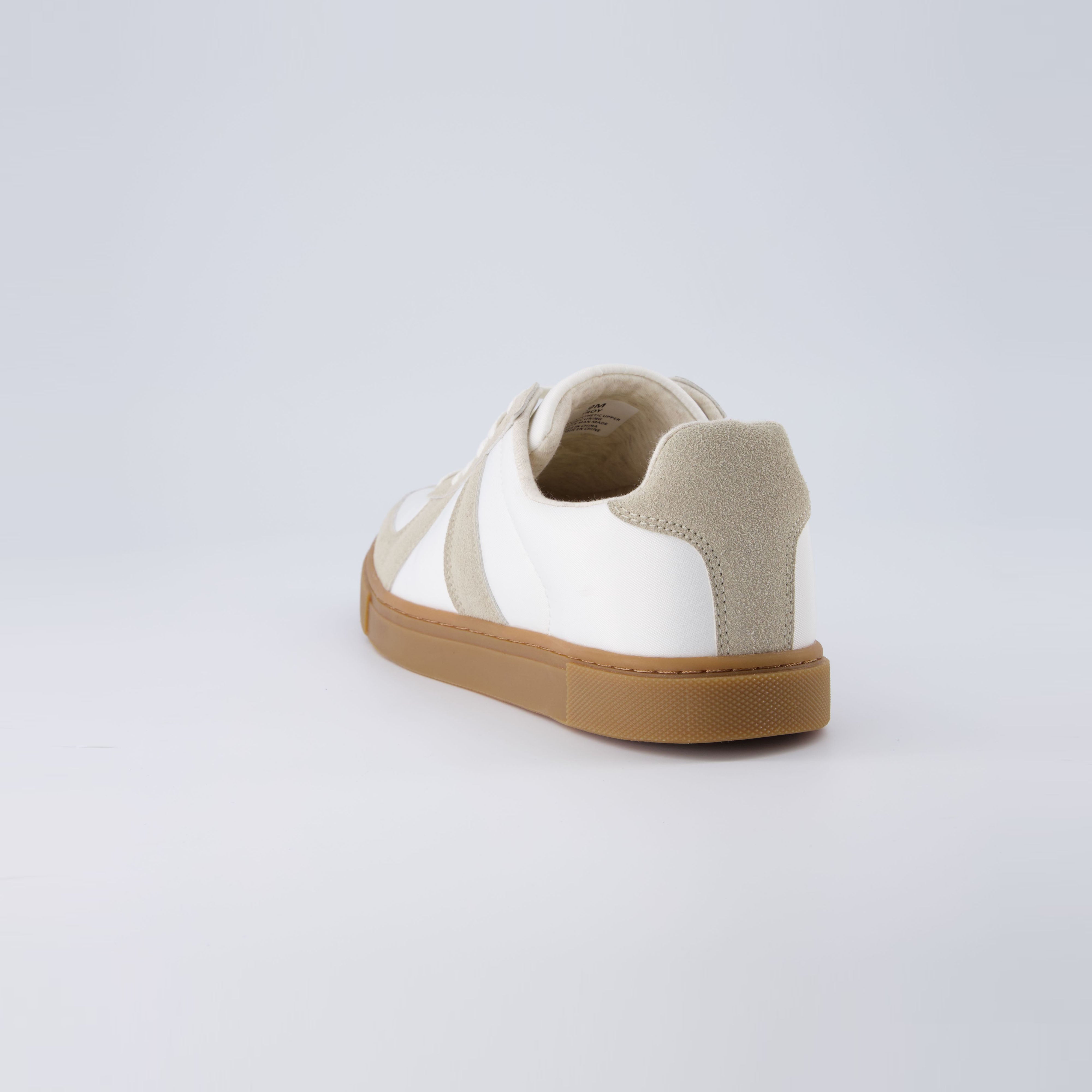 Troy Casual Sneaker White Grey