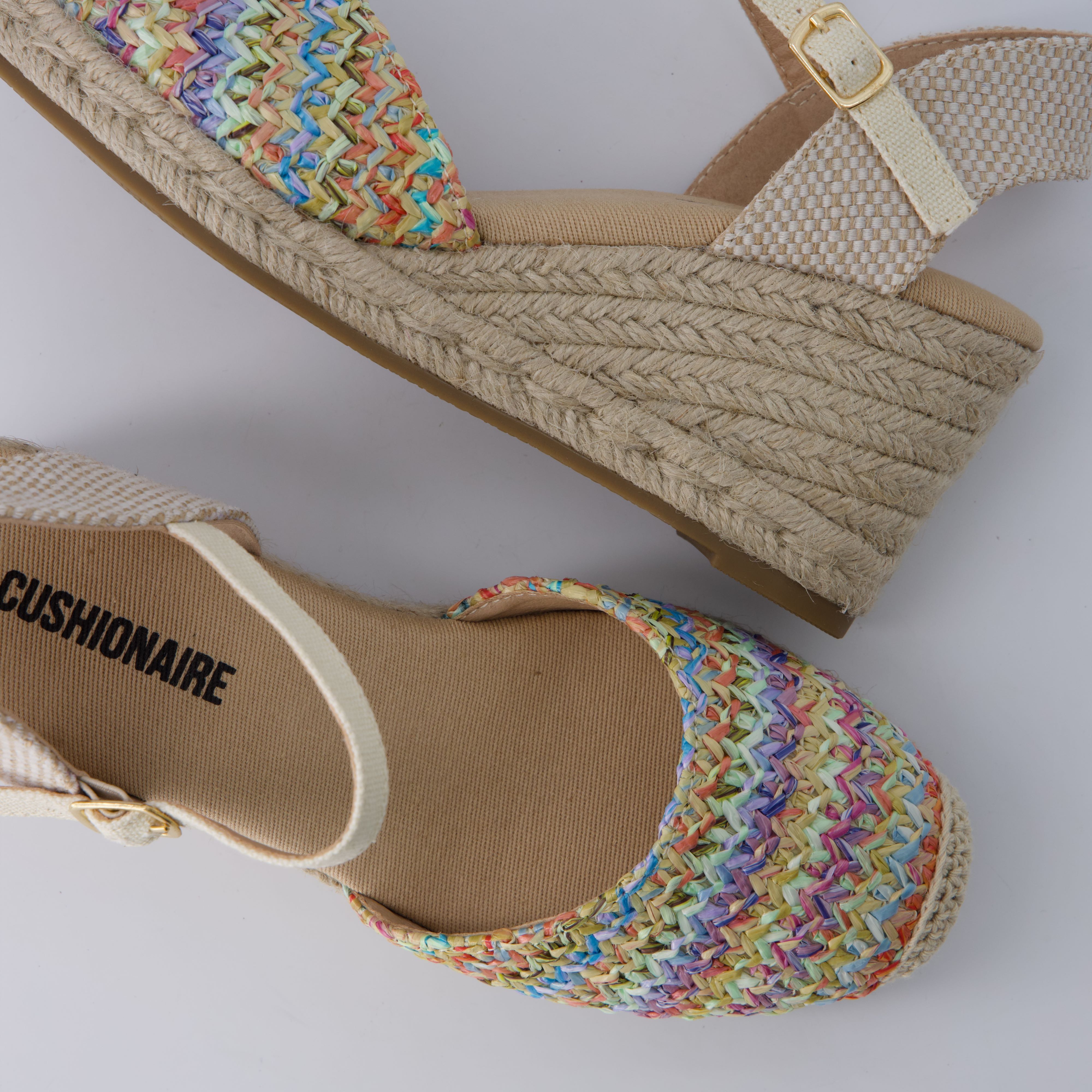 Tuti Platform Espadrilles Natural