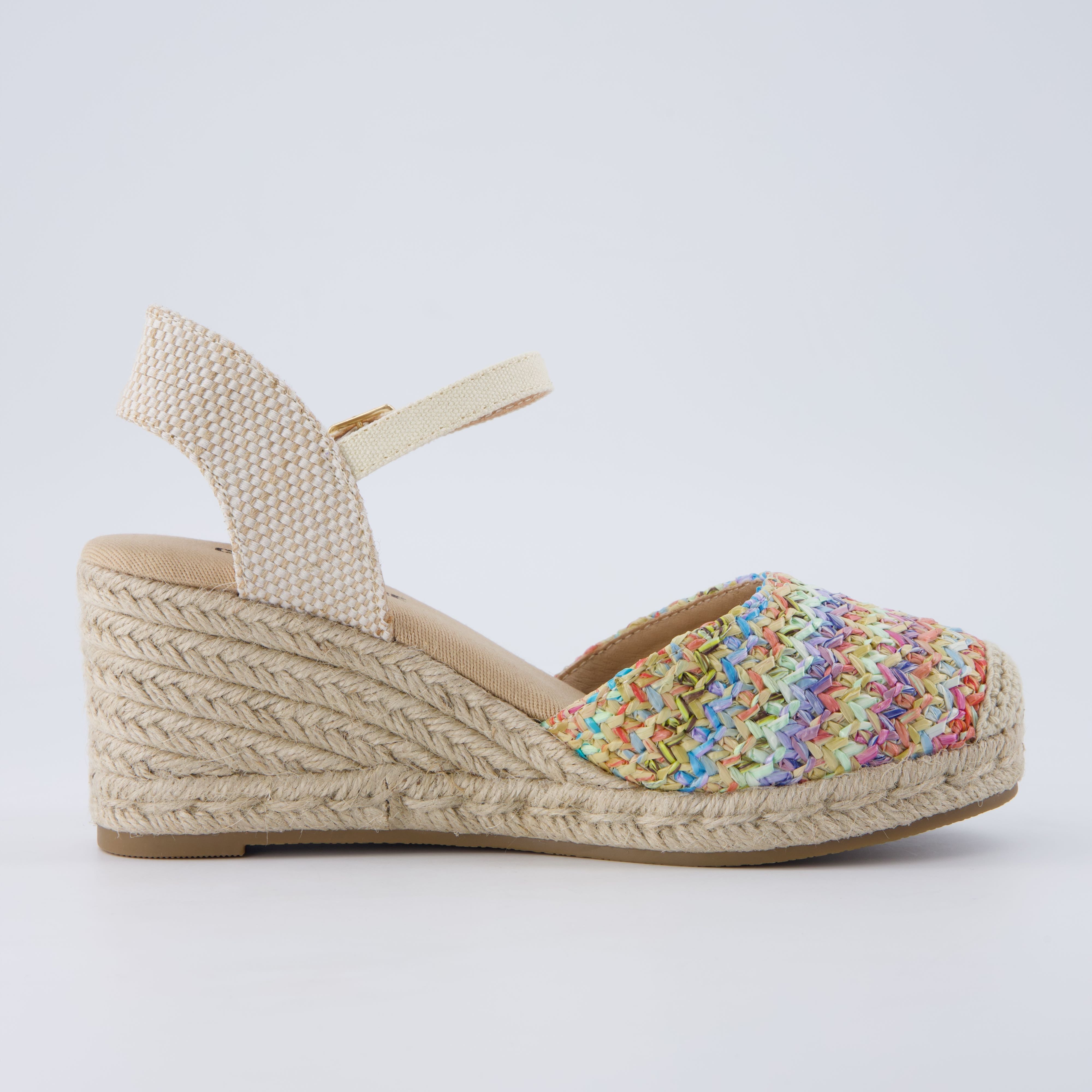 Tuti Platform Espadrilles Natural