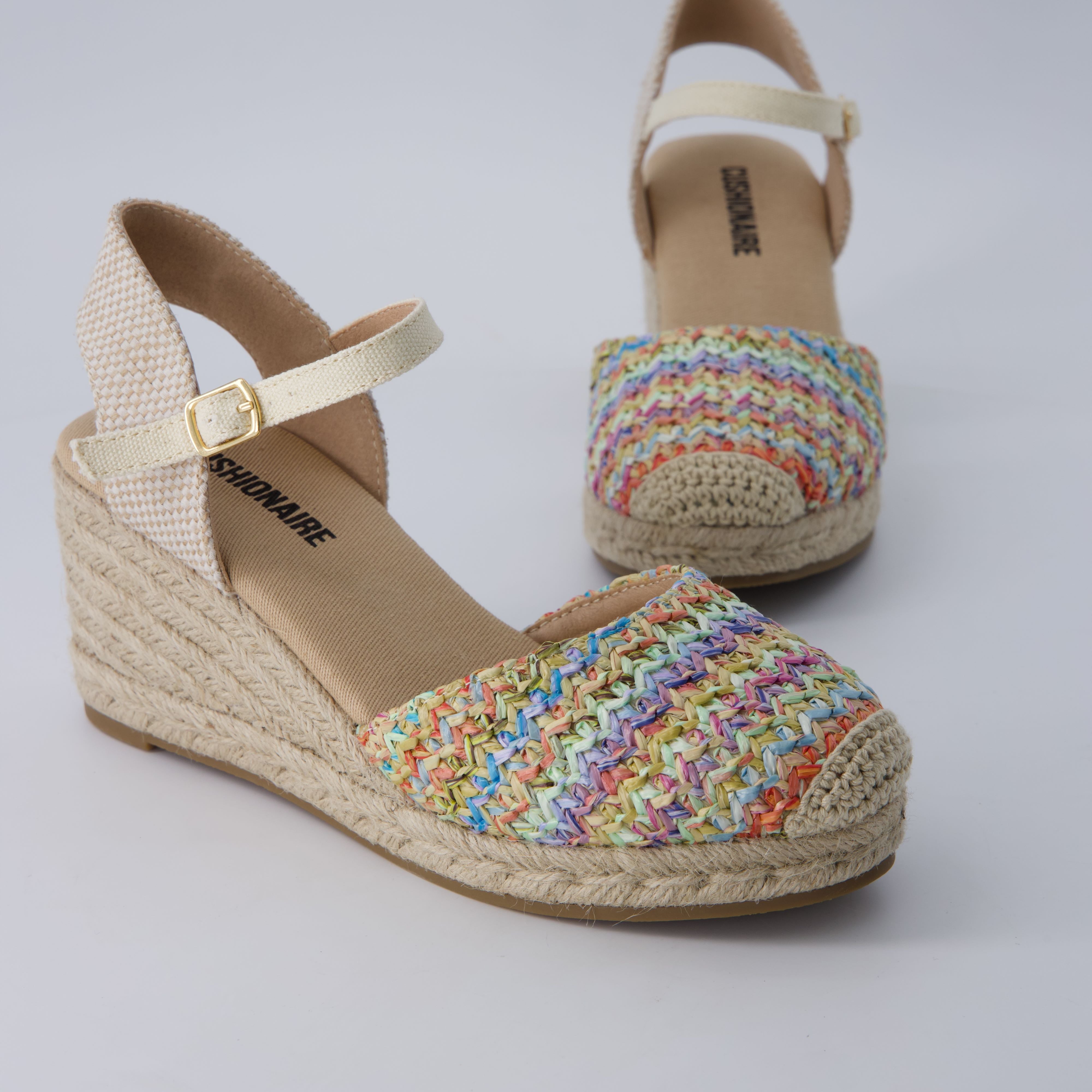 Tuti Platform Espadrilles Natural
