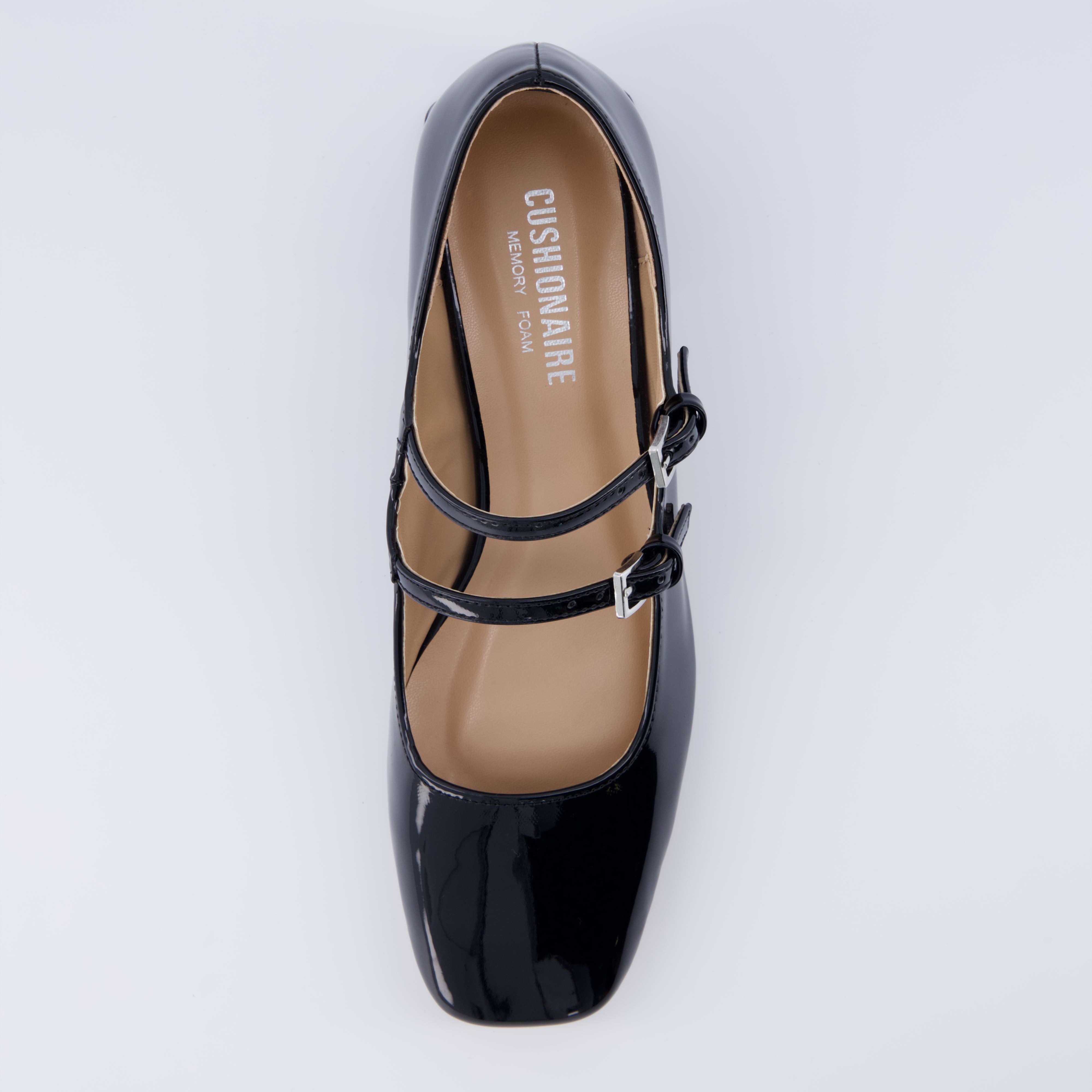 Twiggy Patent Mary Jane Black