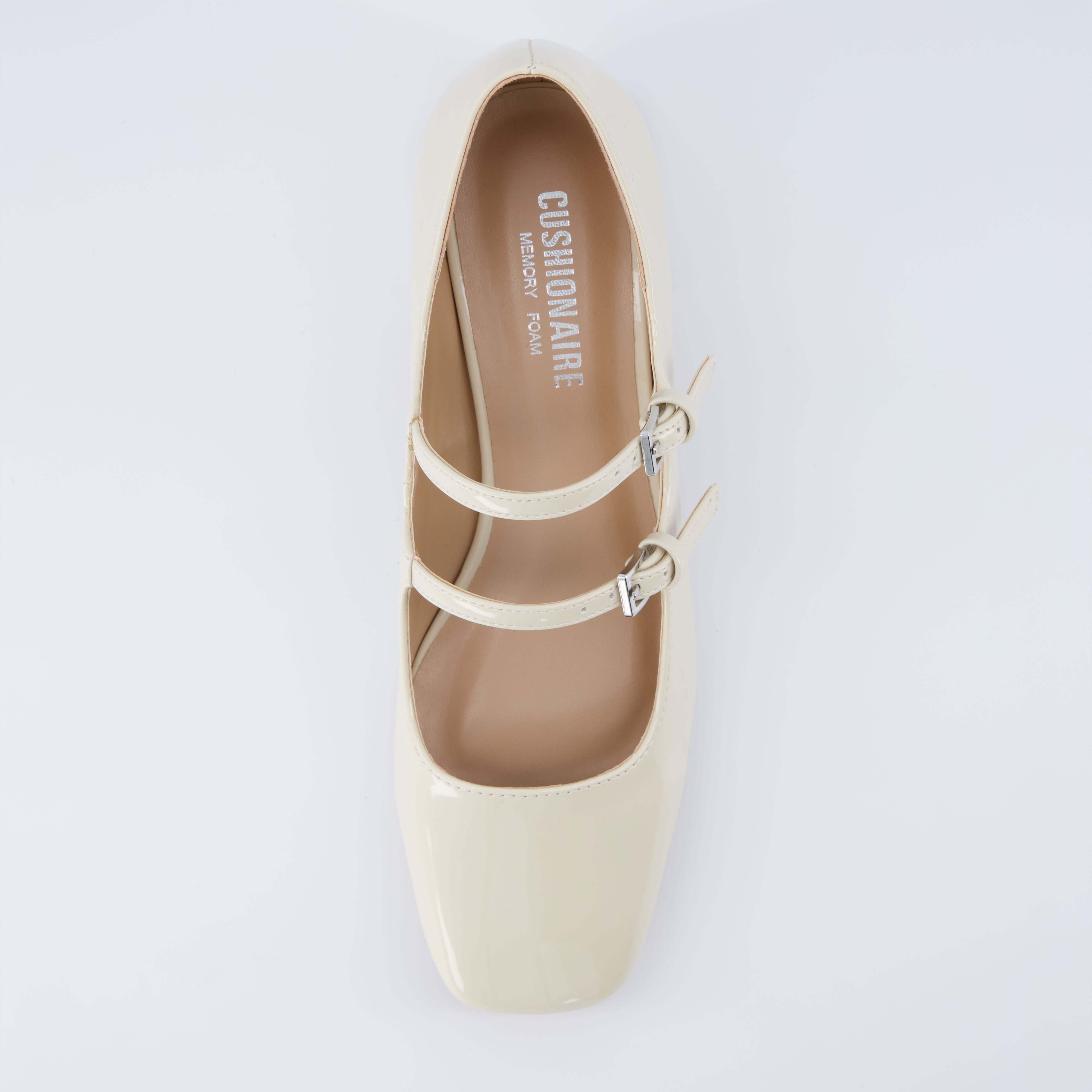 Twiggy Patent Mary Jane Cream