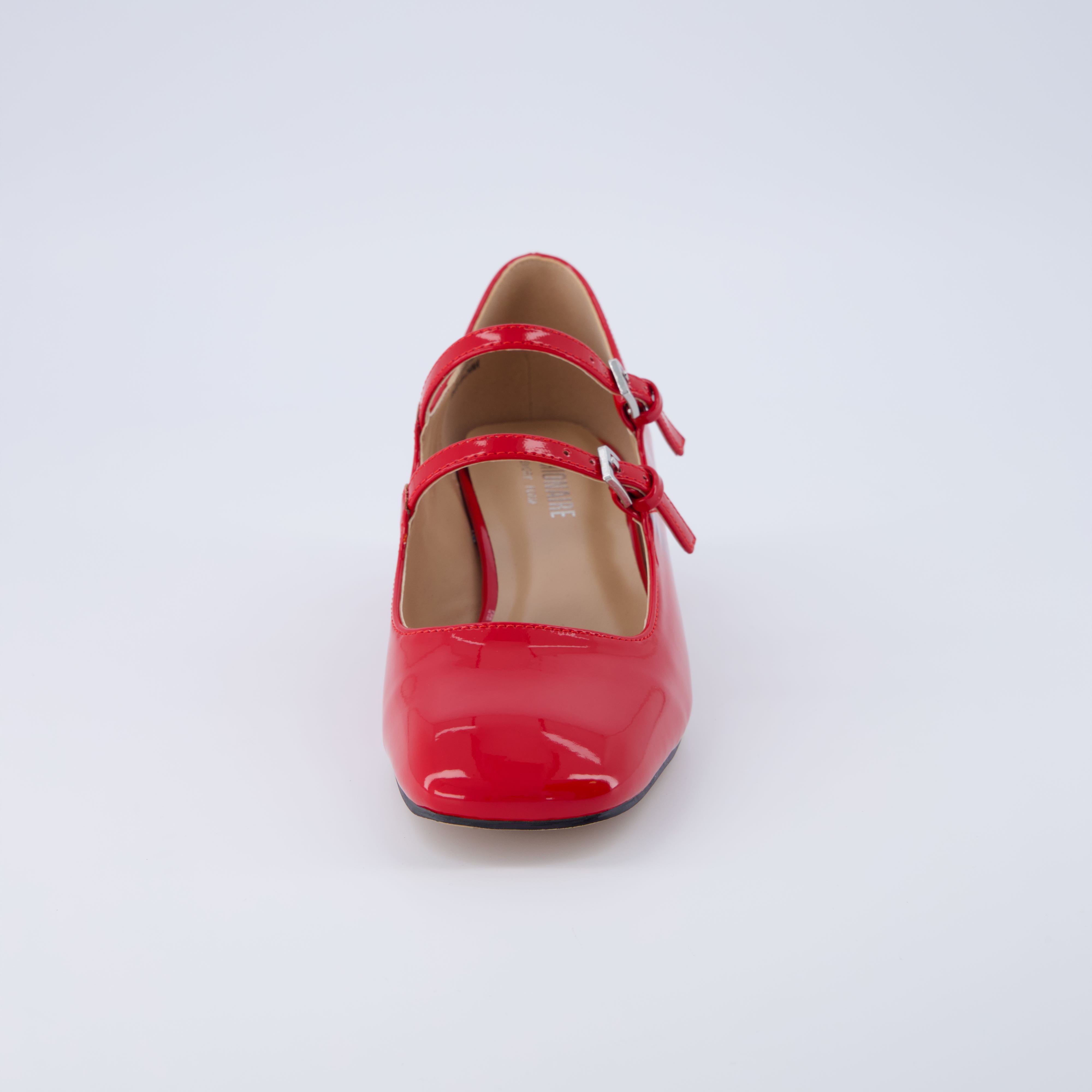 Twiggy Patent Mary Jane Red