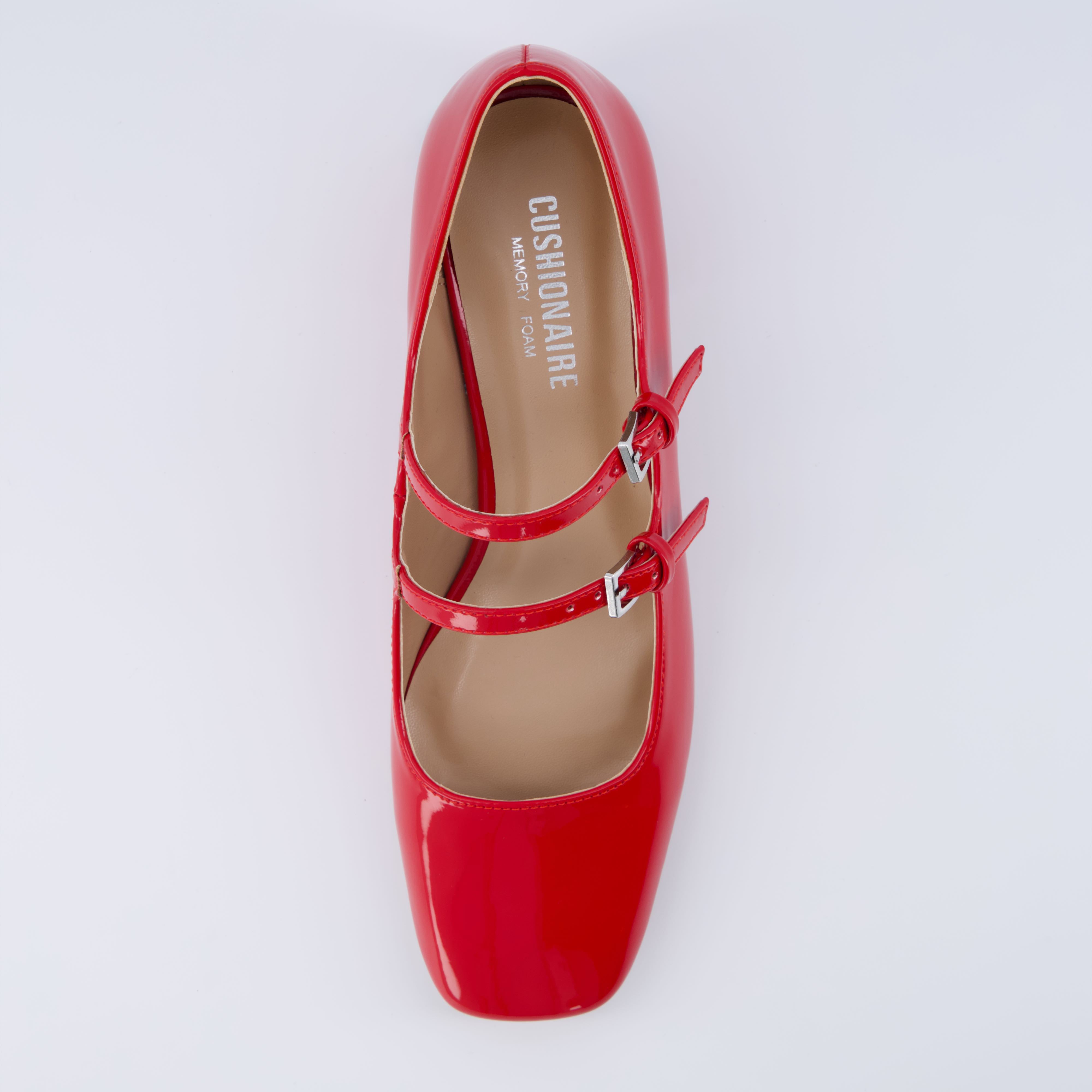 Twiggy Patent Mary Jane Red