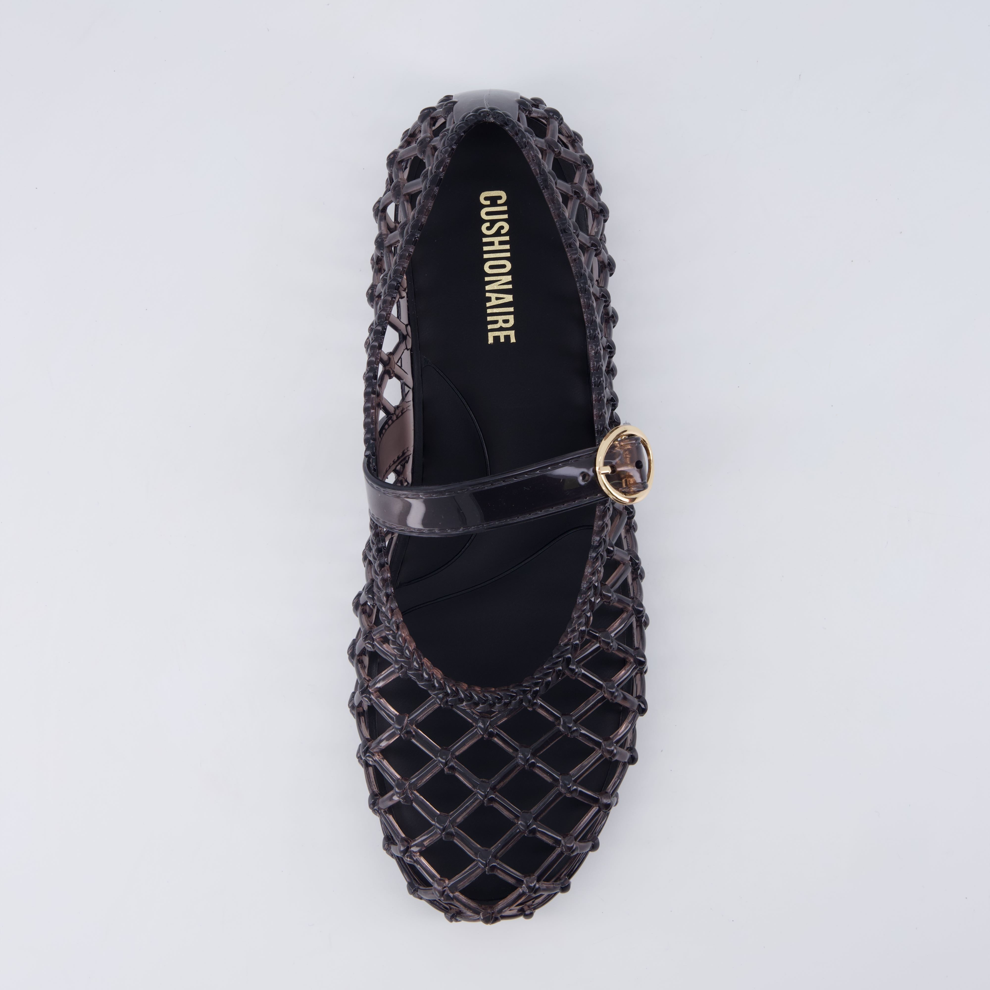Twist Mary Jane Jelly Flats