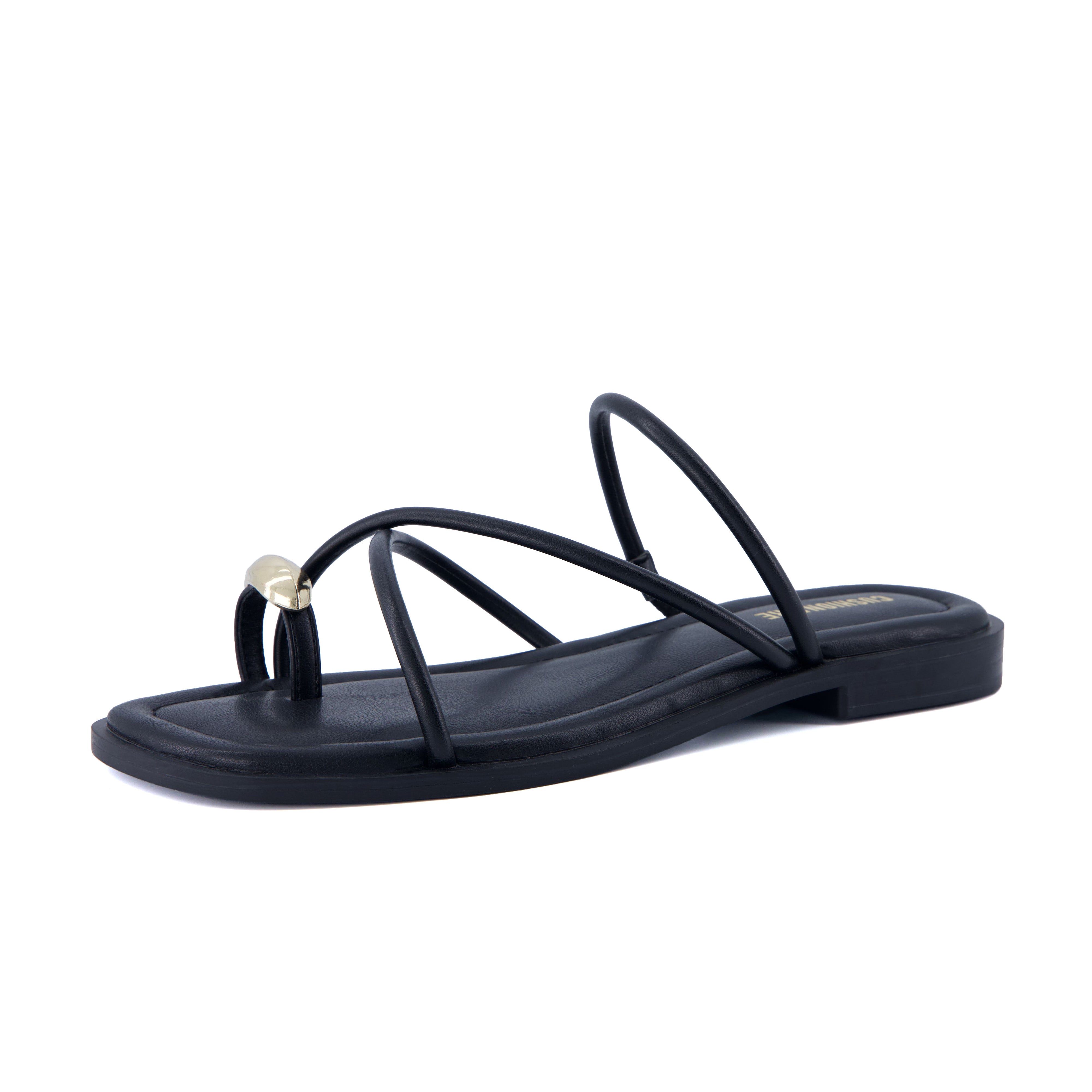 Venue Strappy Sandals Black