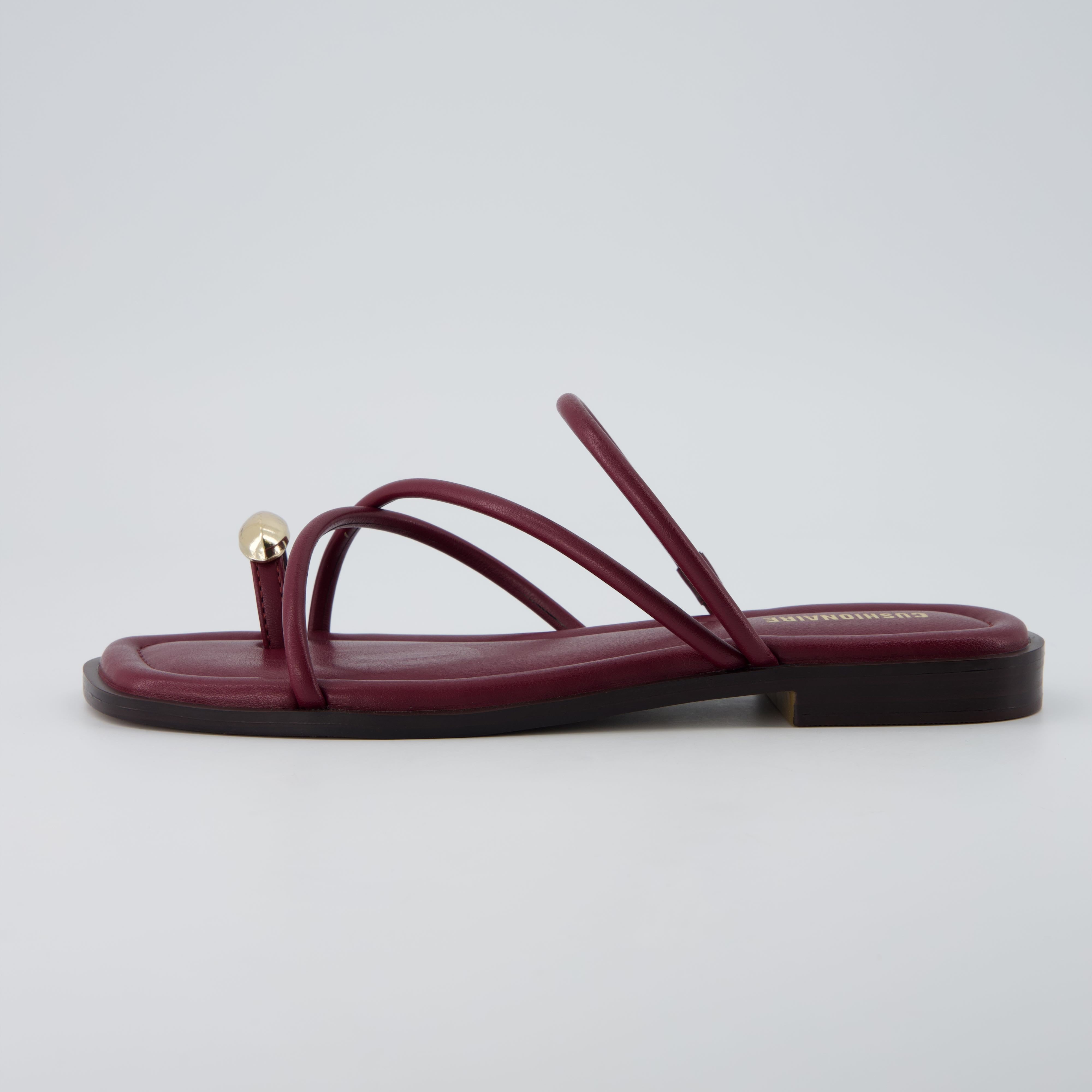 Venue Strappy Sandals Burgundy