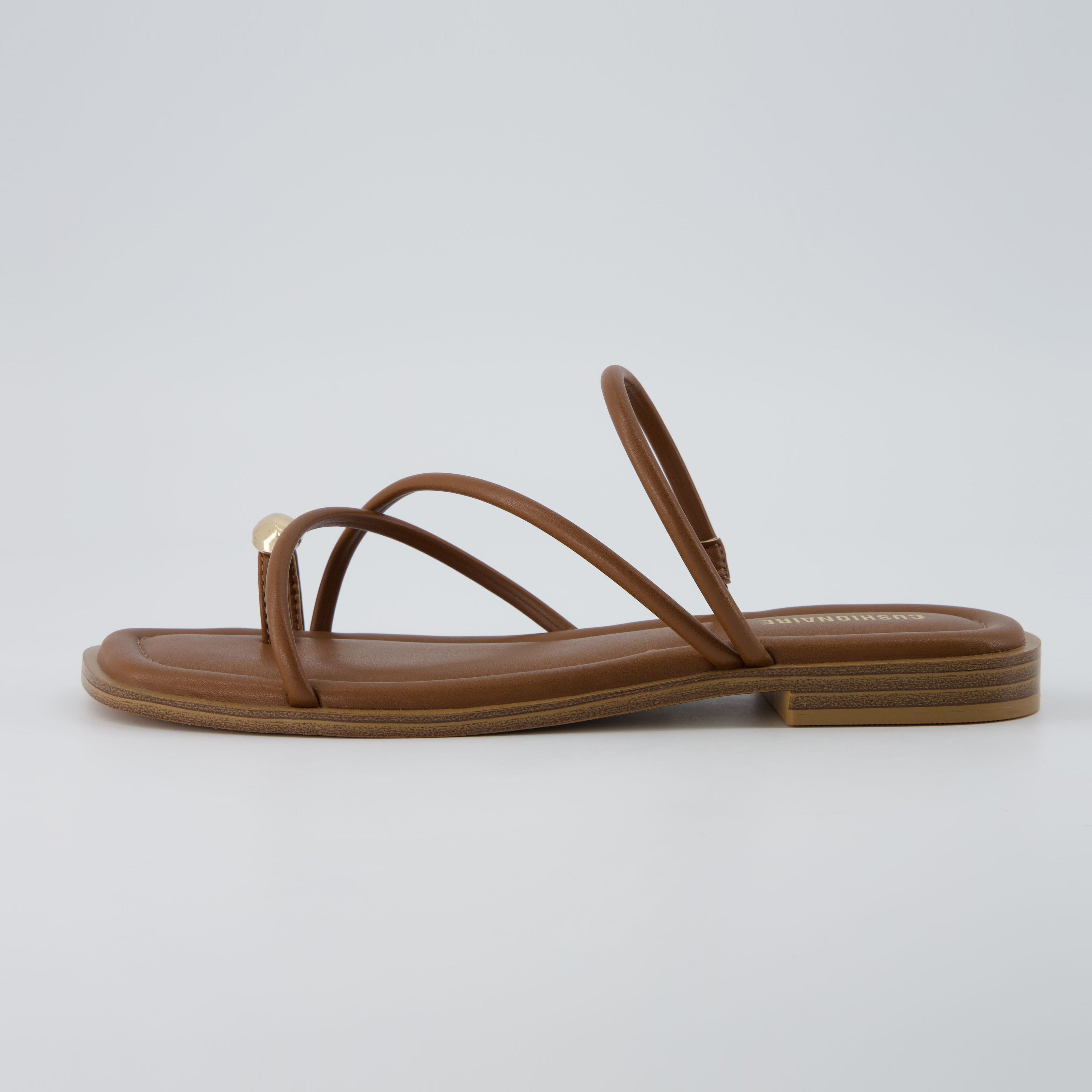 Venue Strappy Sandals Cognac