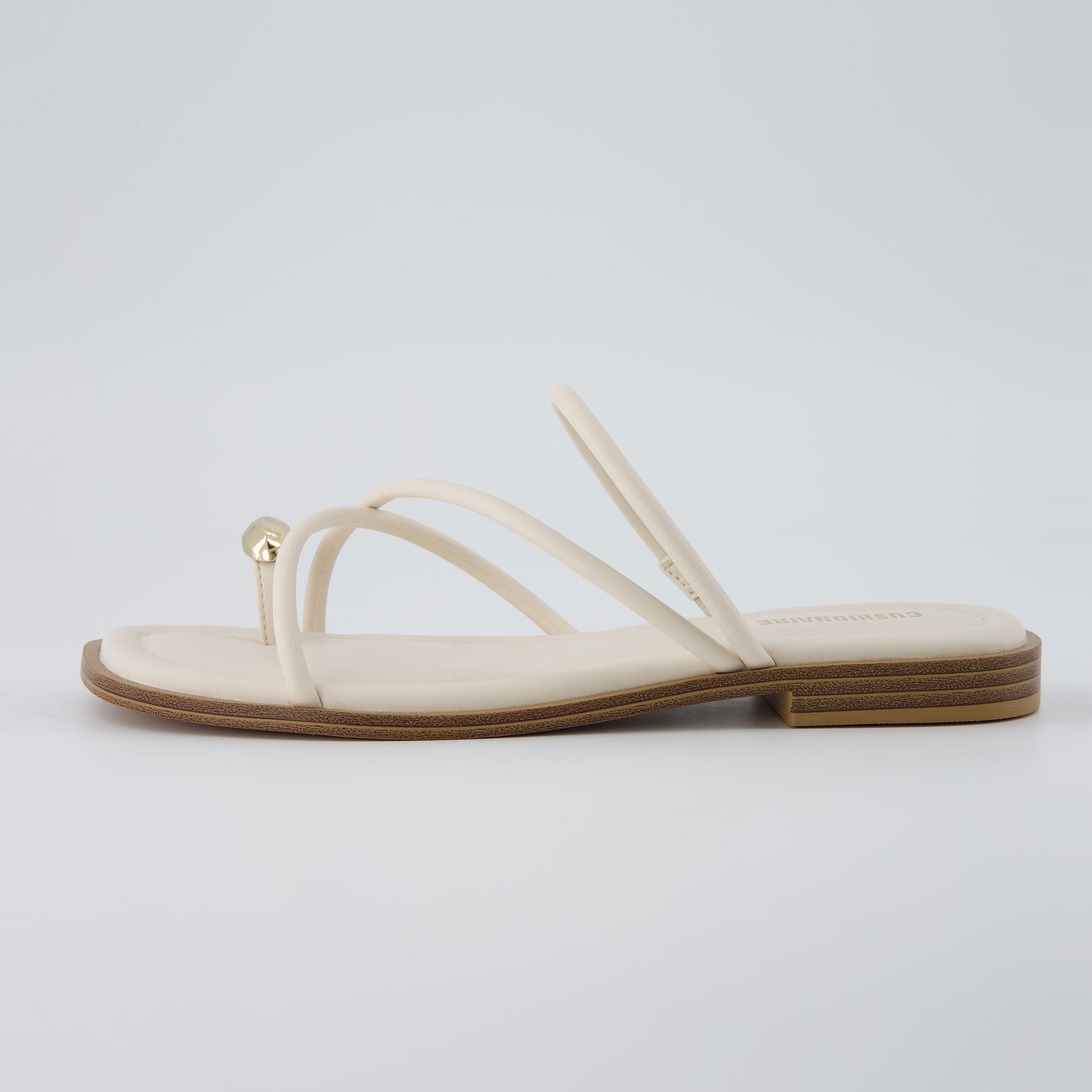 Venue Strappy Sandals Cream