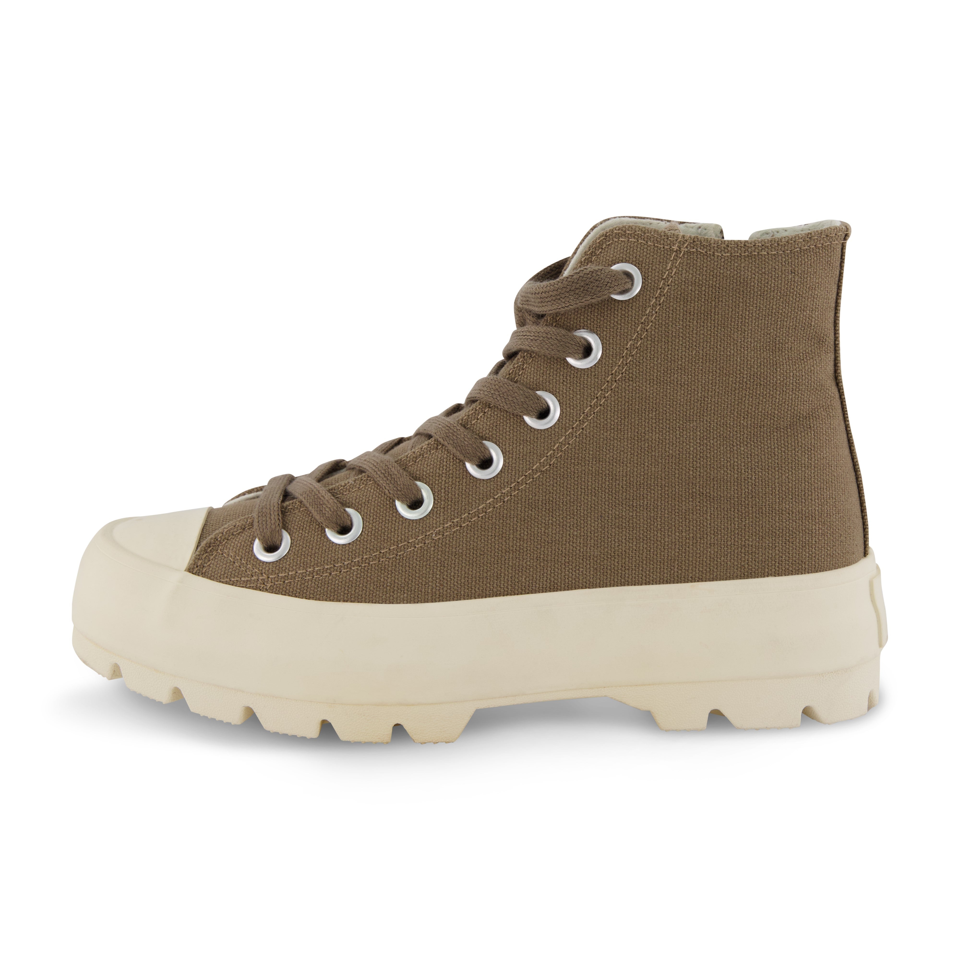 Vespa Lug Canvas Sneaker Olive