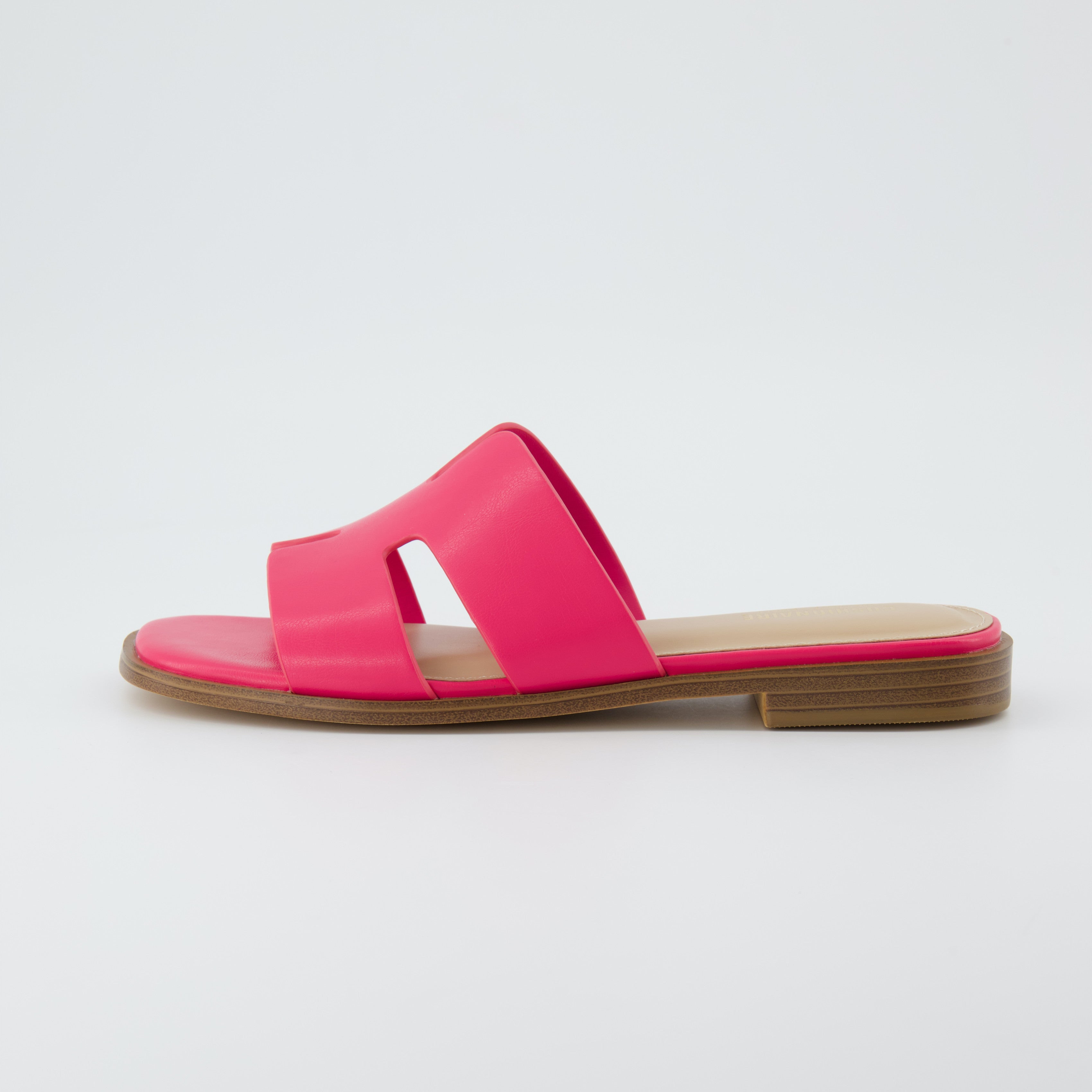 Voyage Slide Sandal Fuchsia