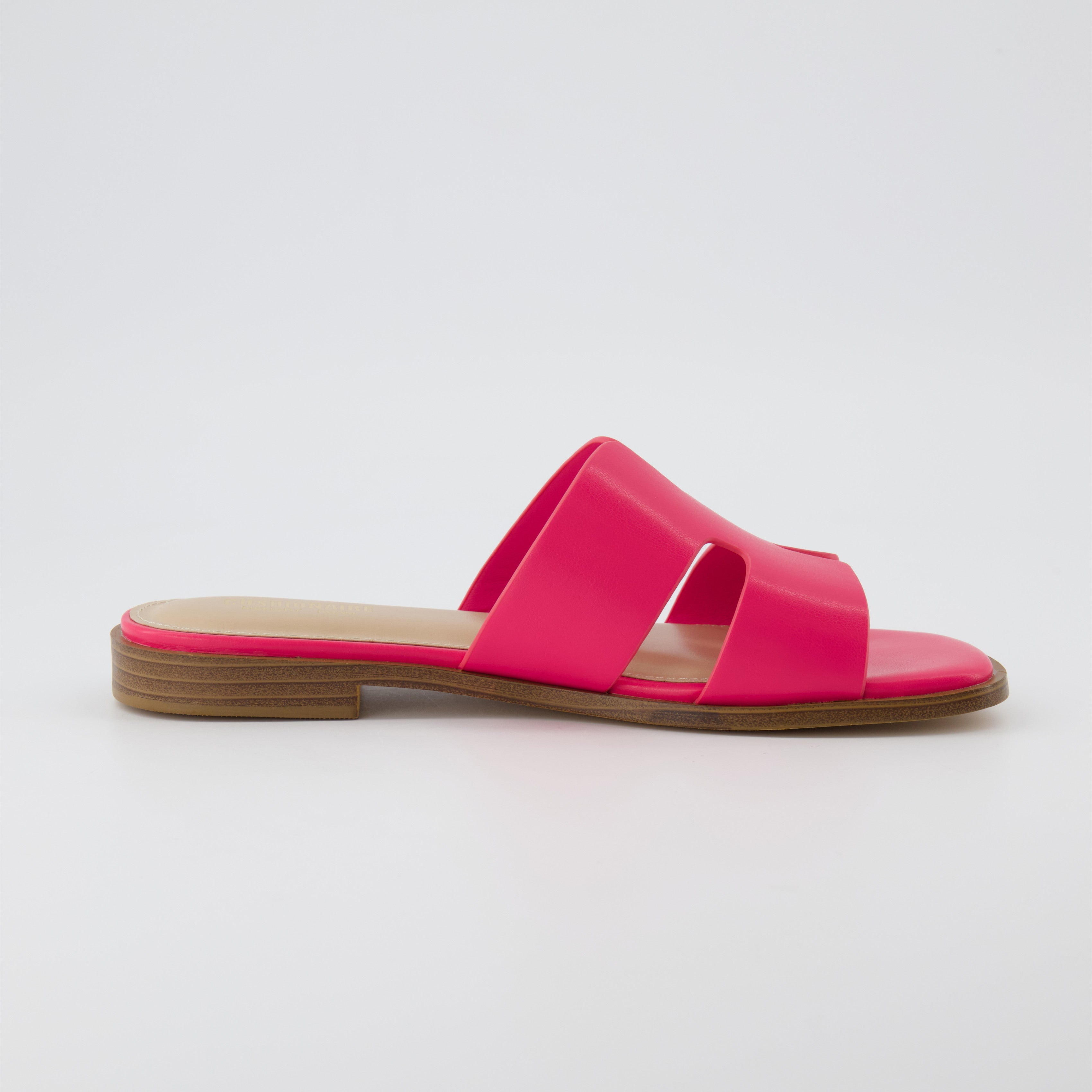 Voyage Slide Sandal Fuchsia