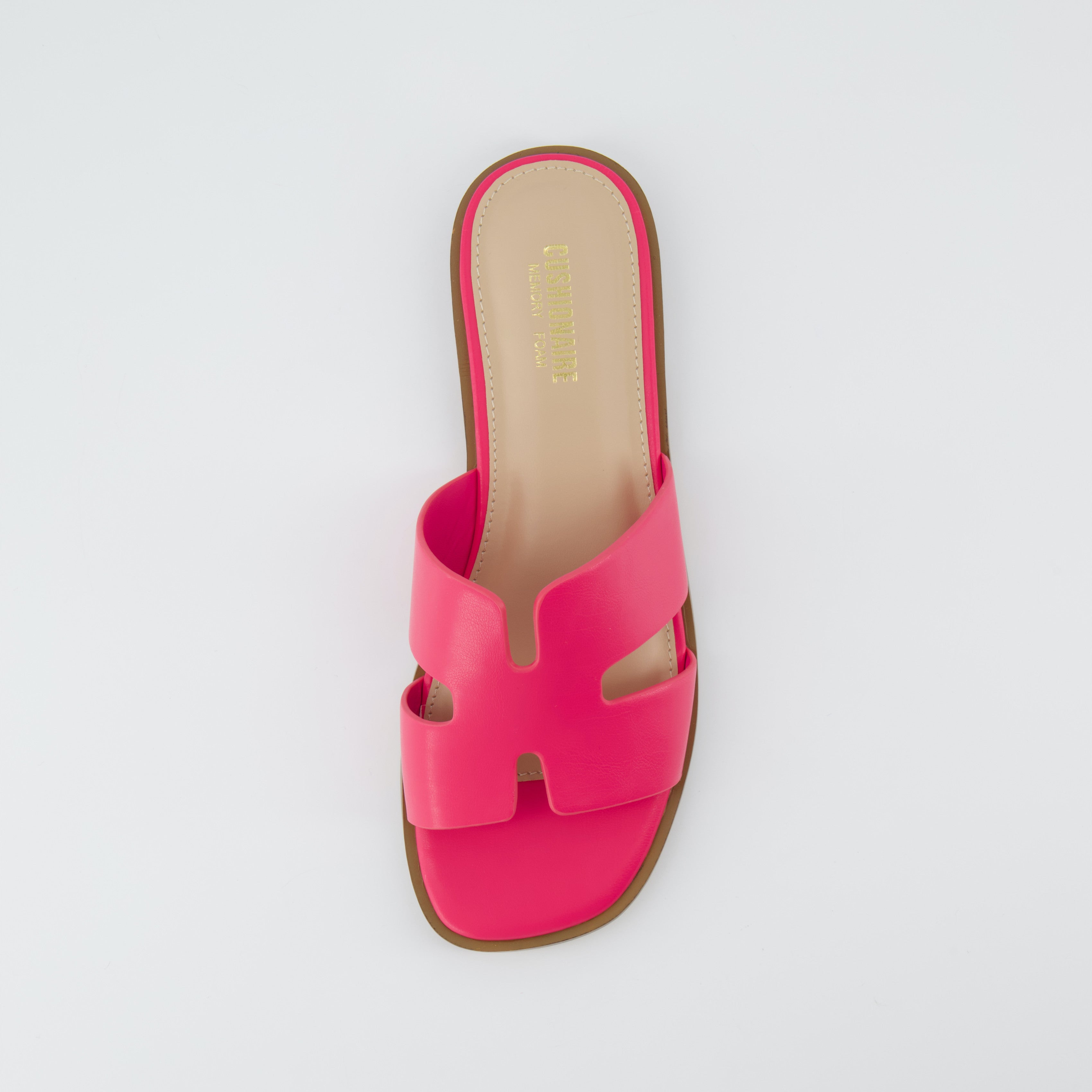 Voyage Slide Sandal Fuchsia
