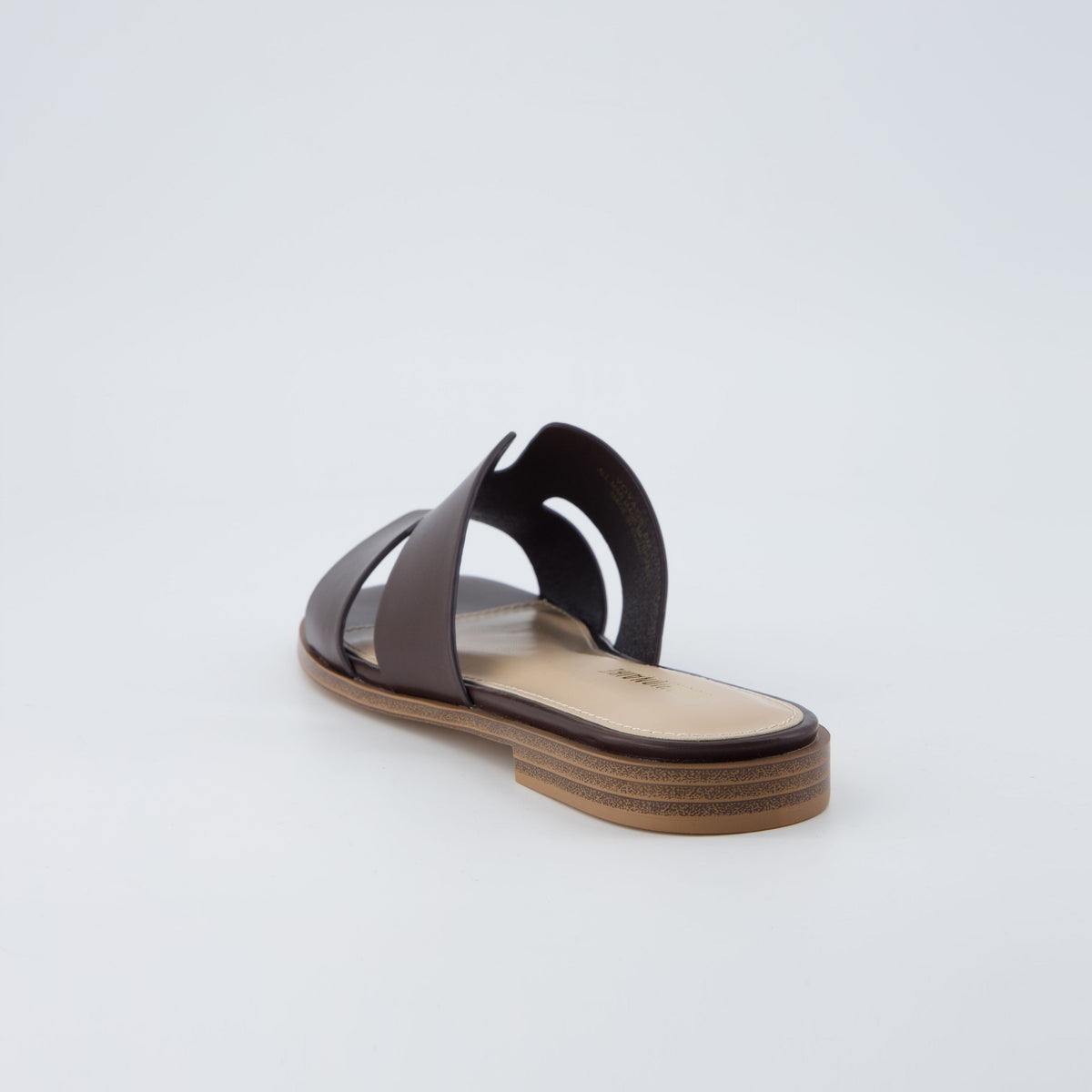 Voyage Strap Slides Chocolate Smooth Medium