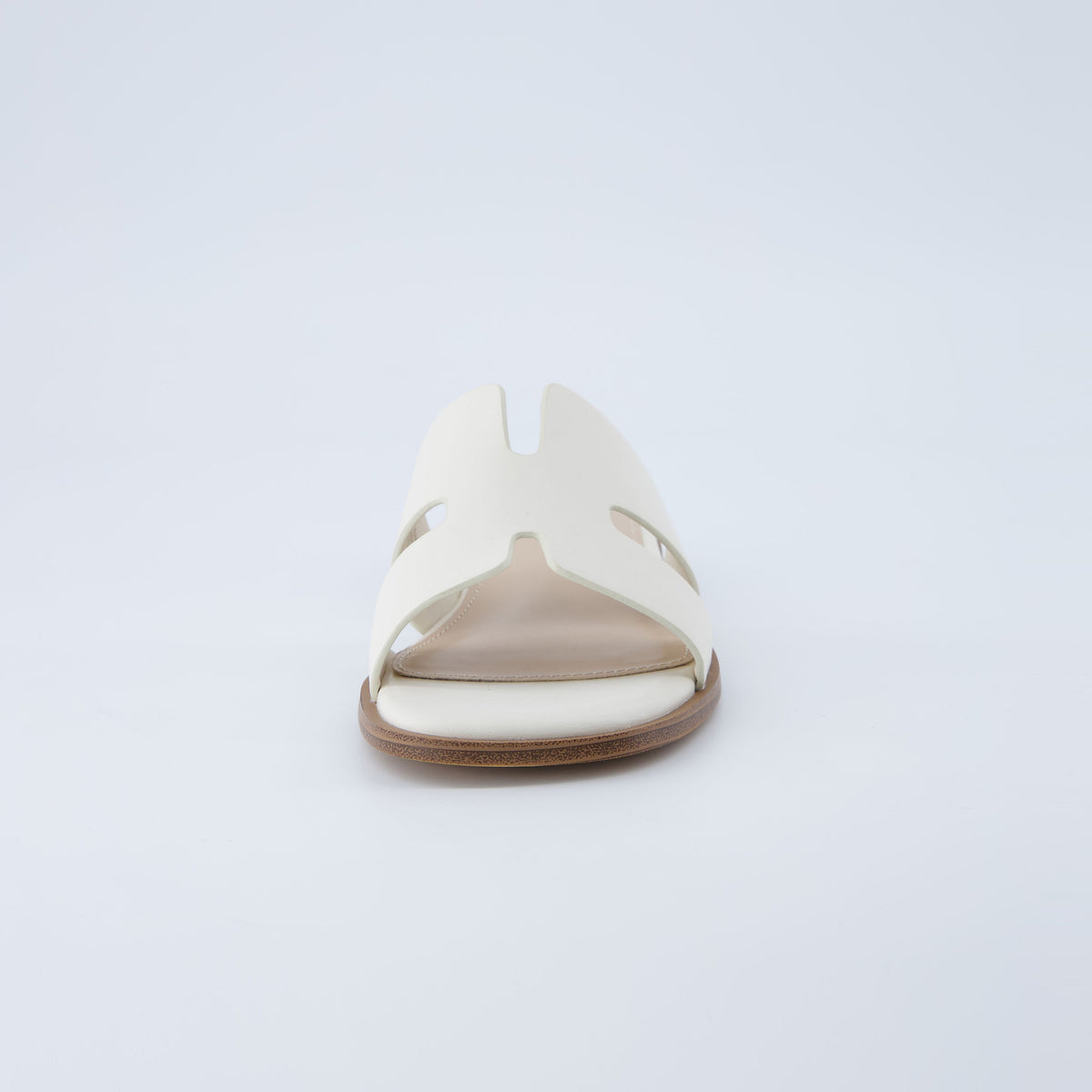 Voyage Strap Slides Cream Smooth