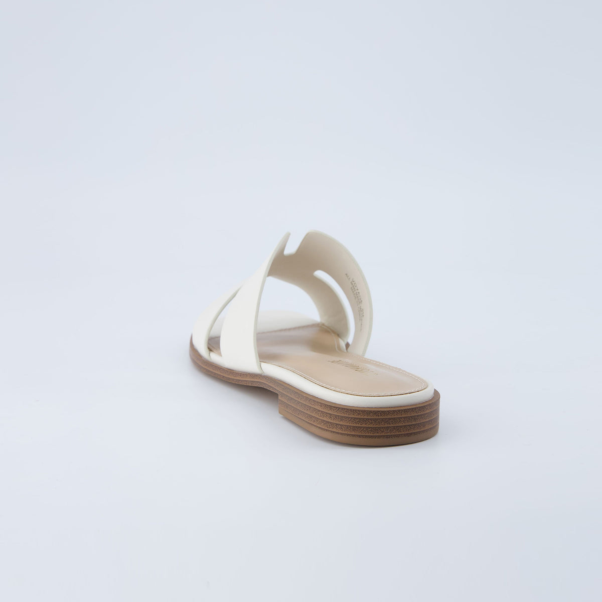 Voyage Strap Slides Cream Smooth