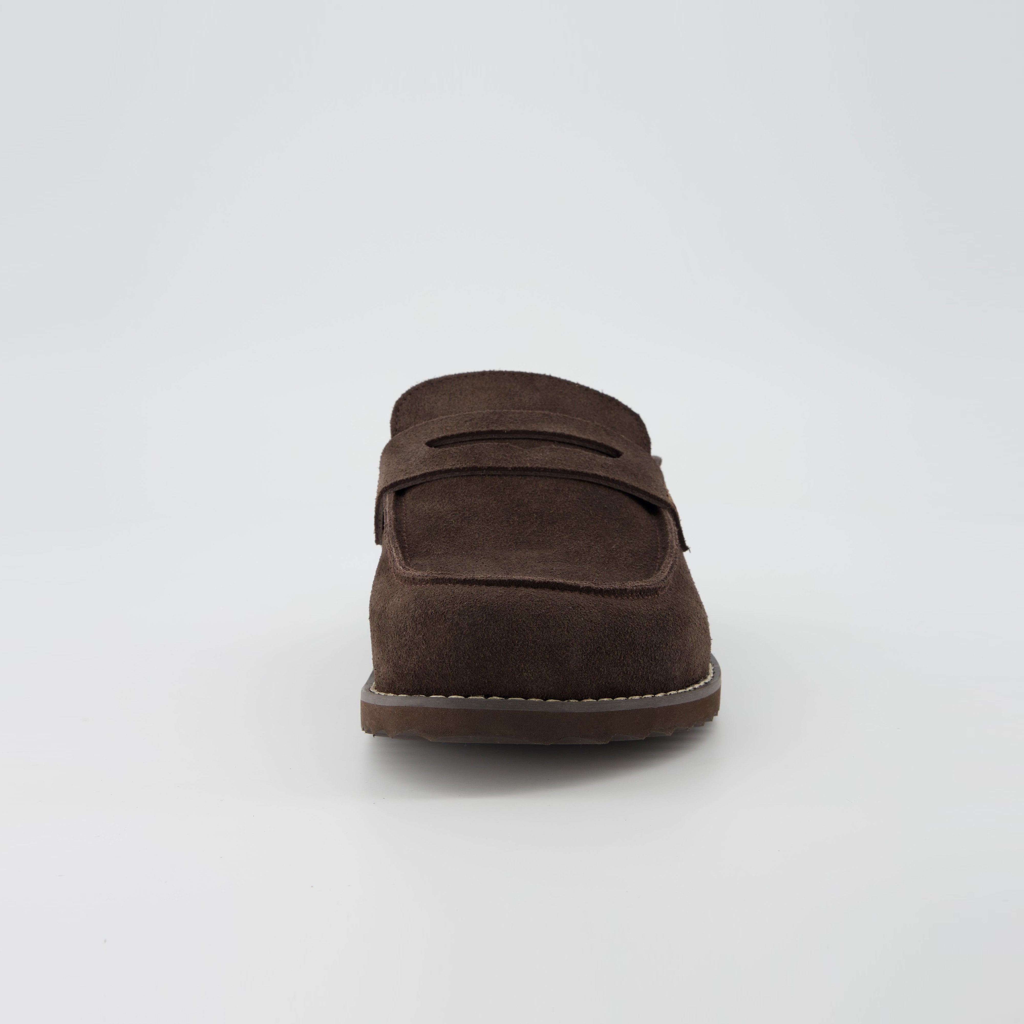 Wally Men's Loafer Clogs Brown Medium