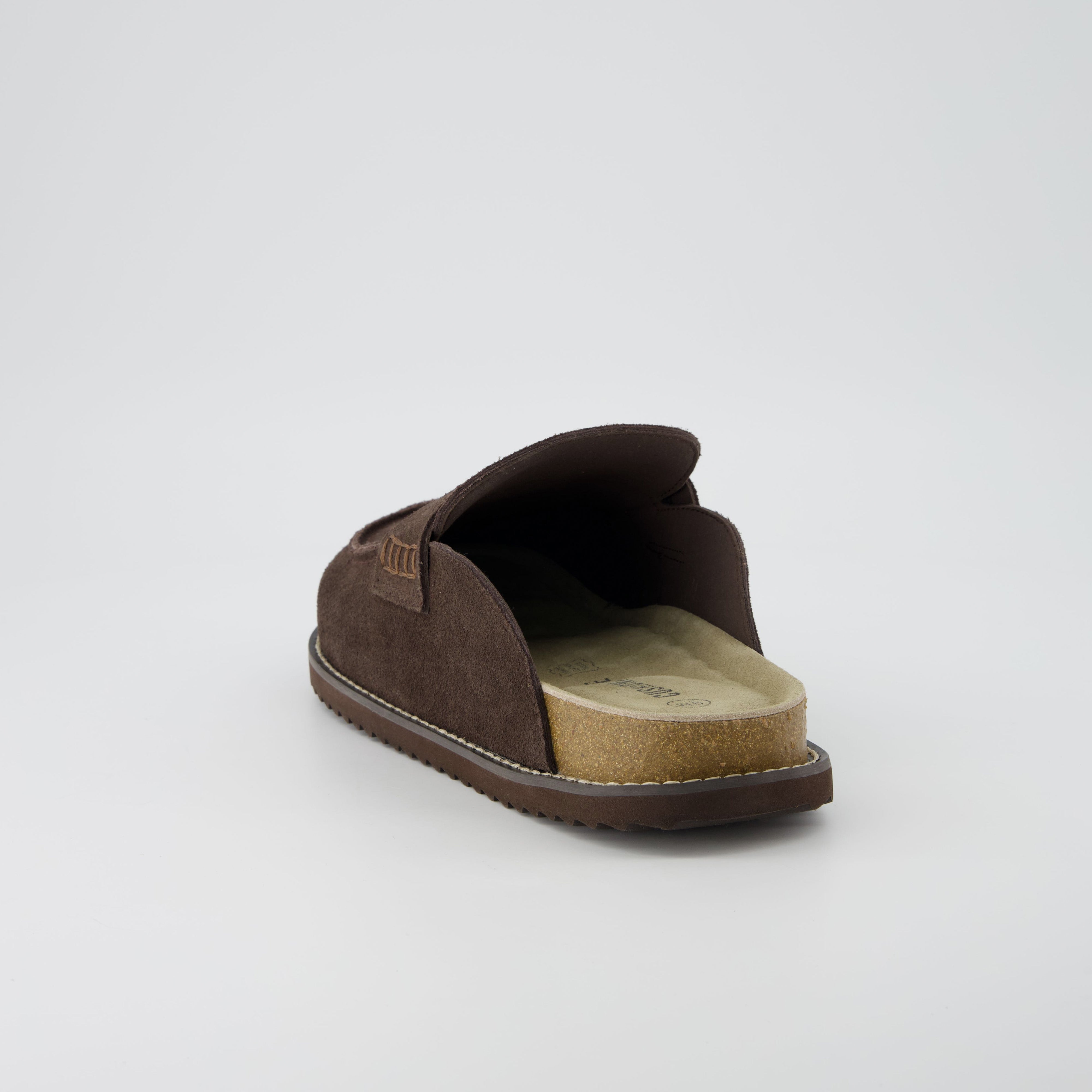 Wally Men's Loafer Clogs Brown Medium