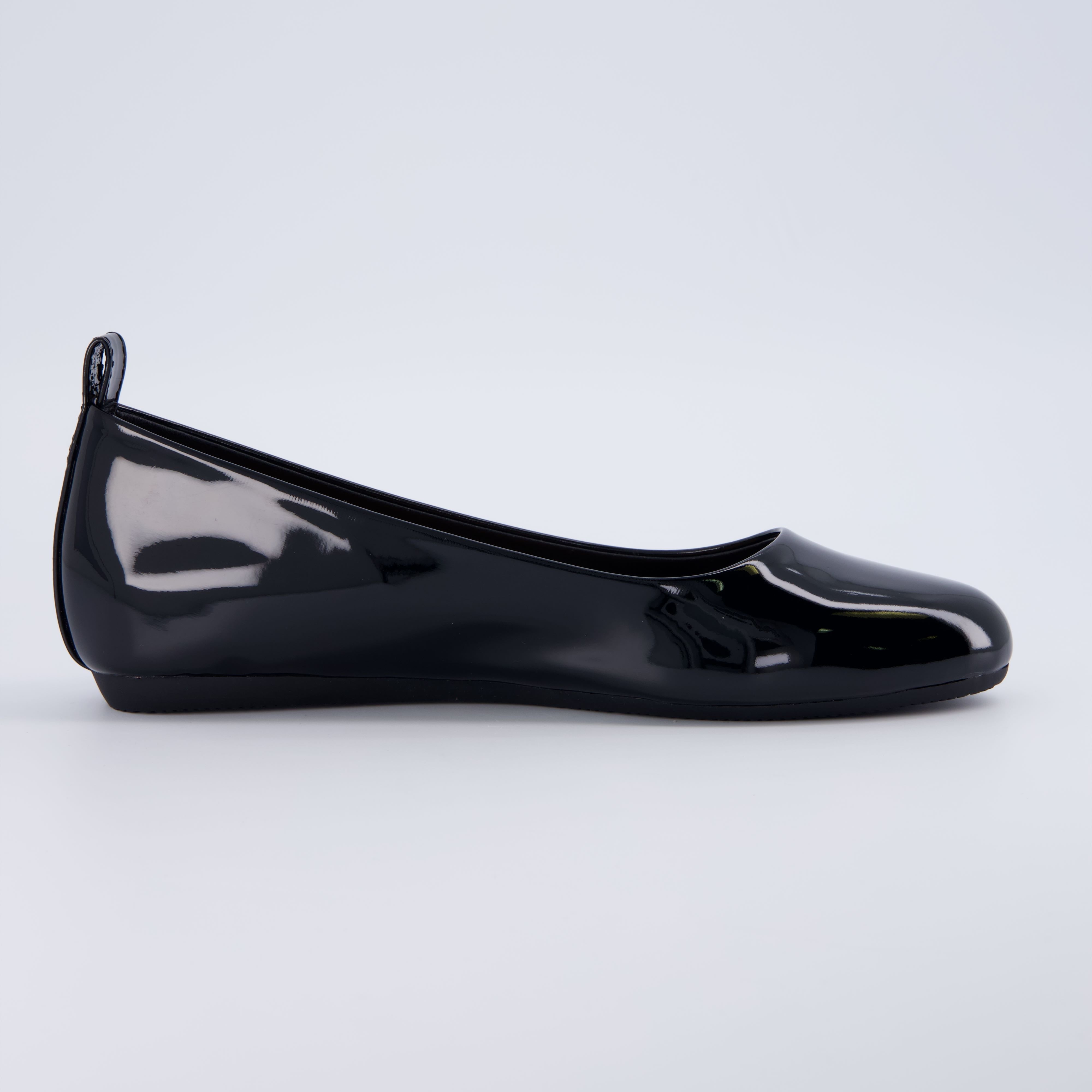 Wink Hidden Wedge Flat Black Patent