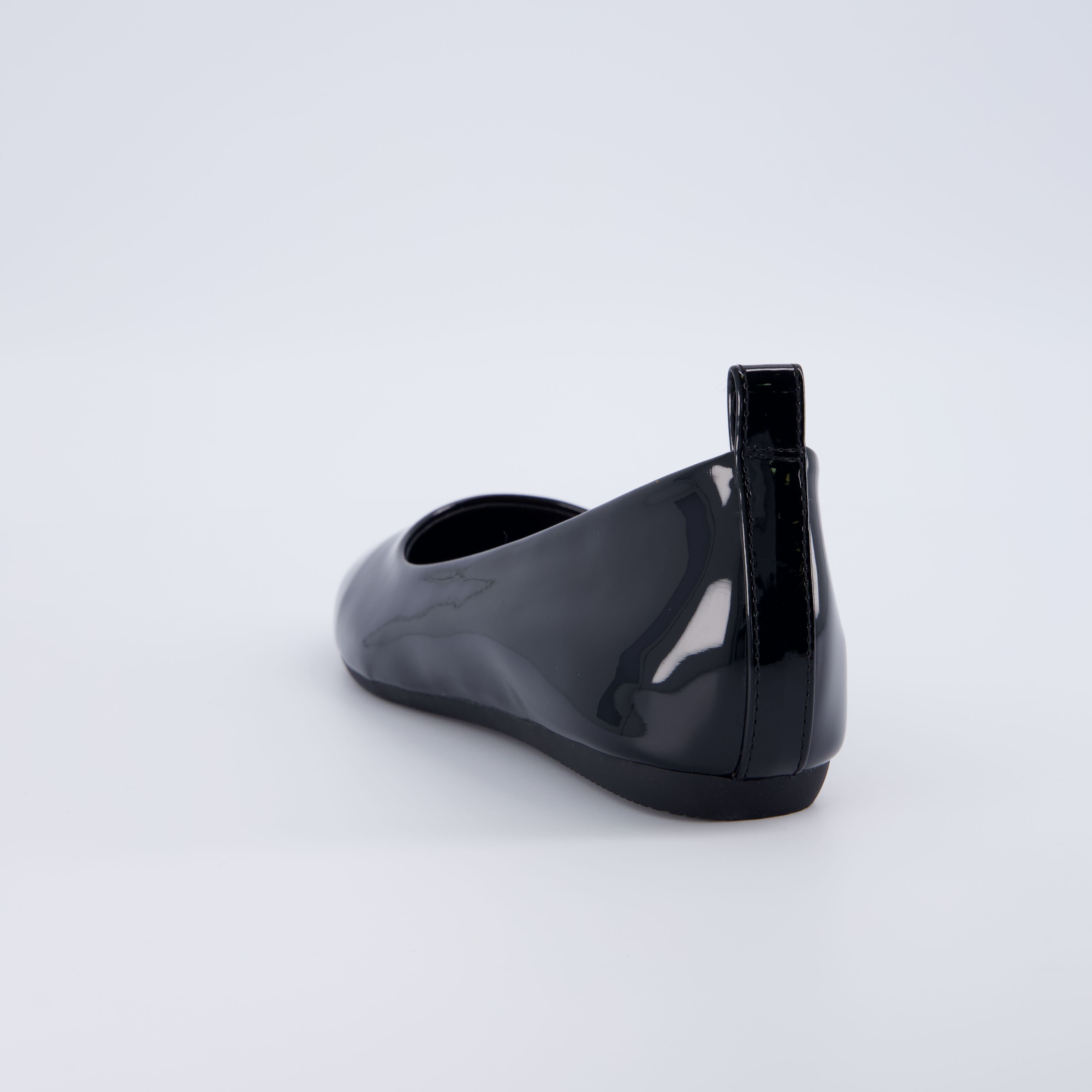 Wink Hidden Wedge Flat Black Patent