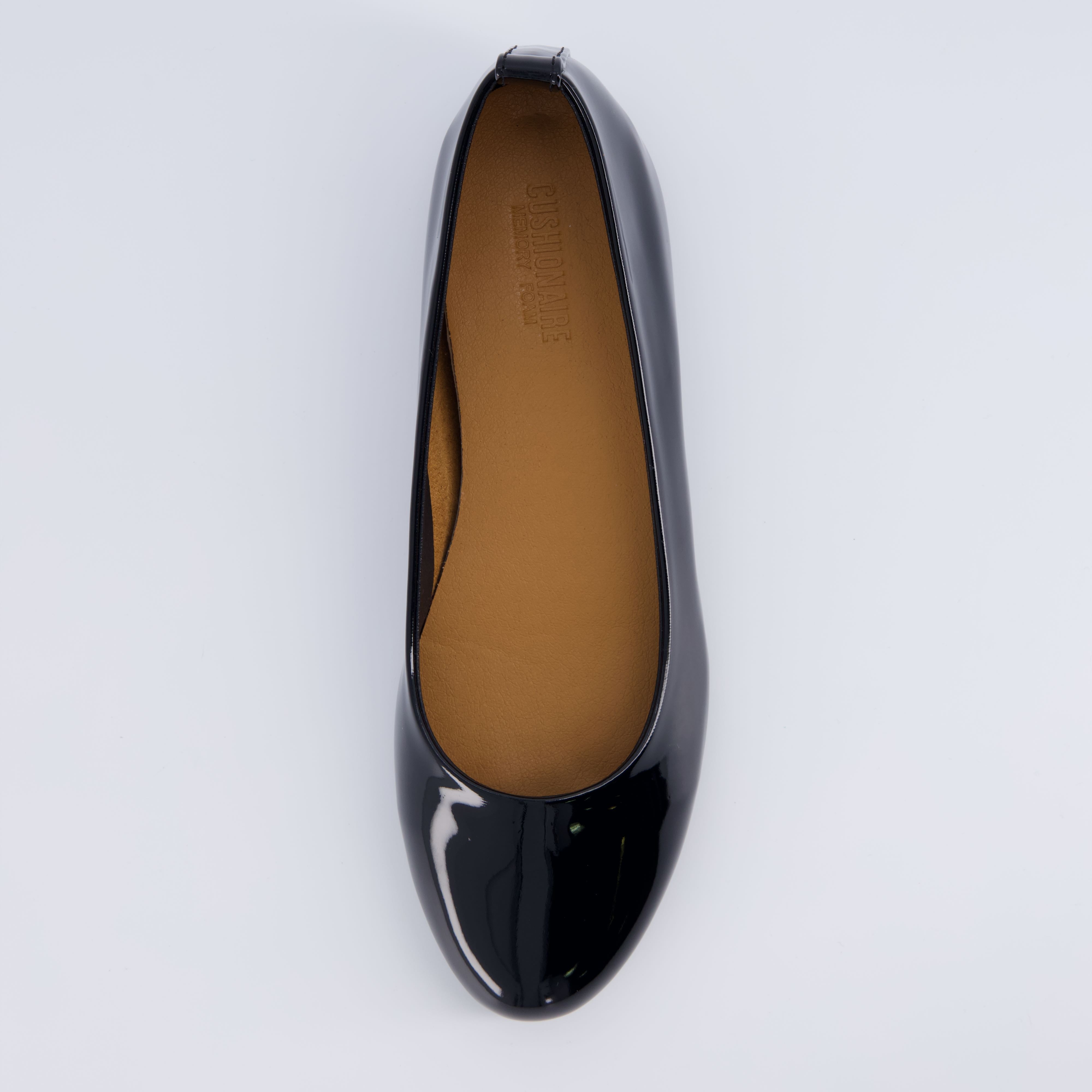 Wink Hidden Wedge Flat Black Patent