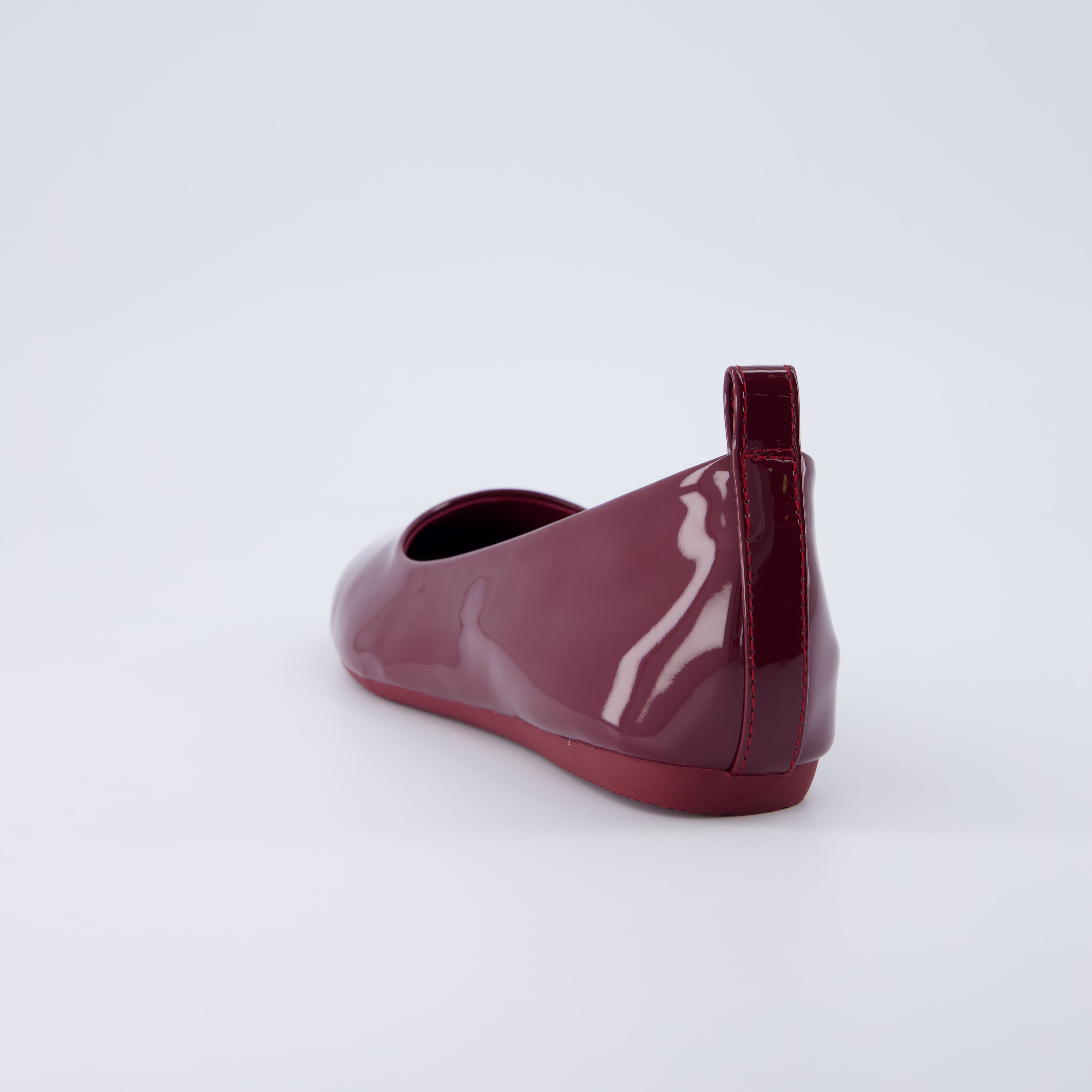 Wink Hidden Wedge Flat Burgundy Patent
