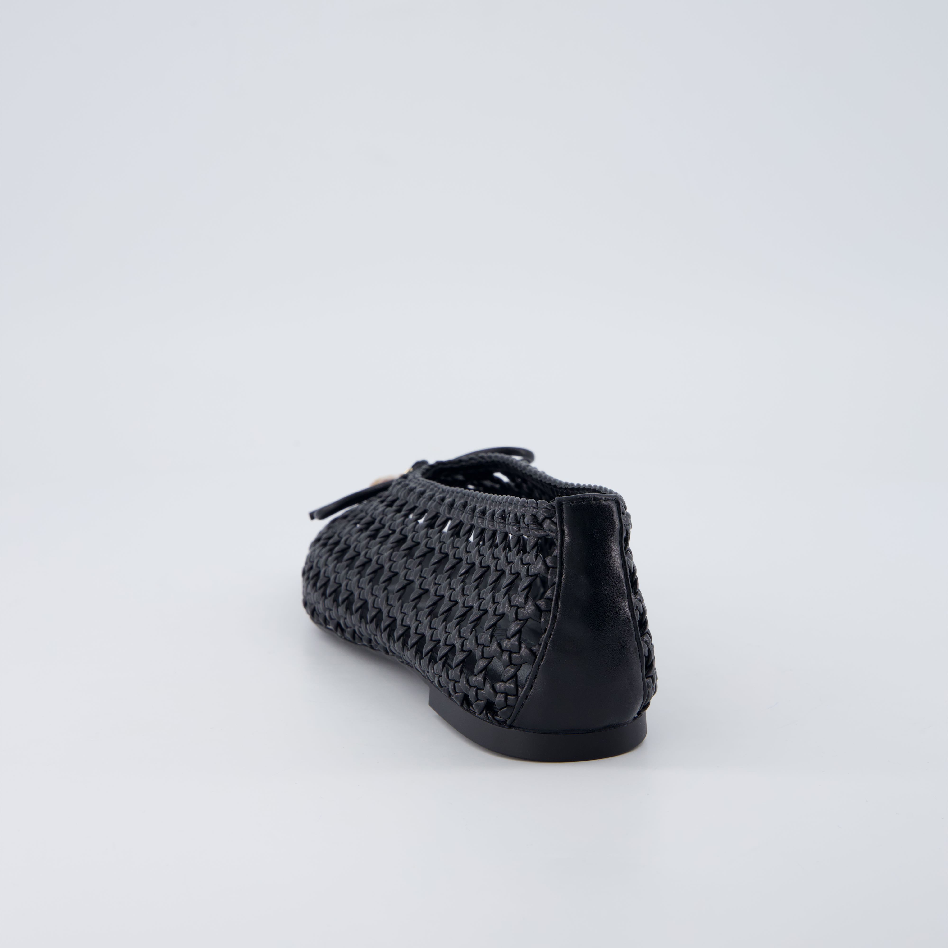 Witty Woven Ballet Flats Black Medium