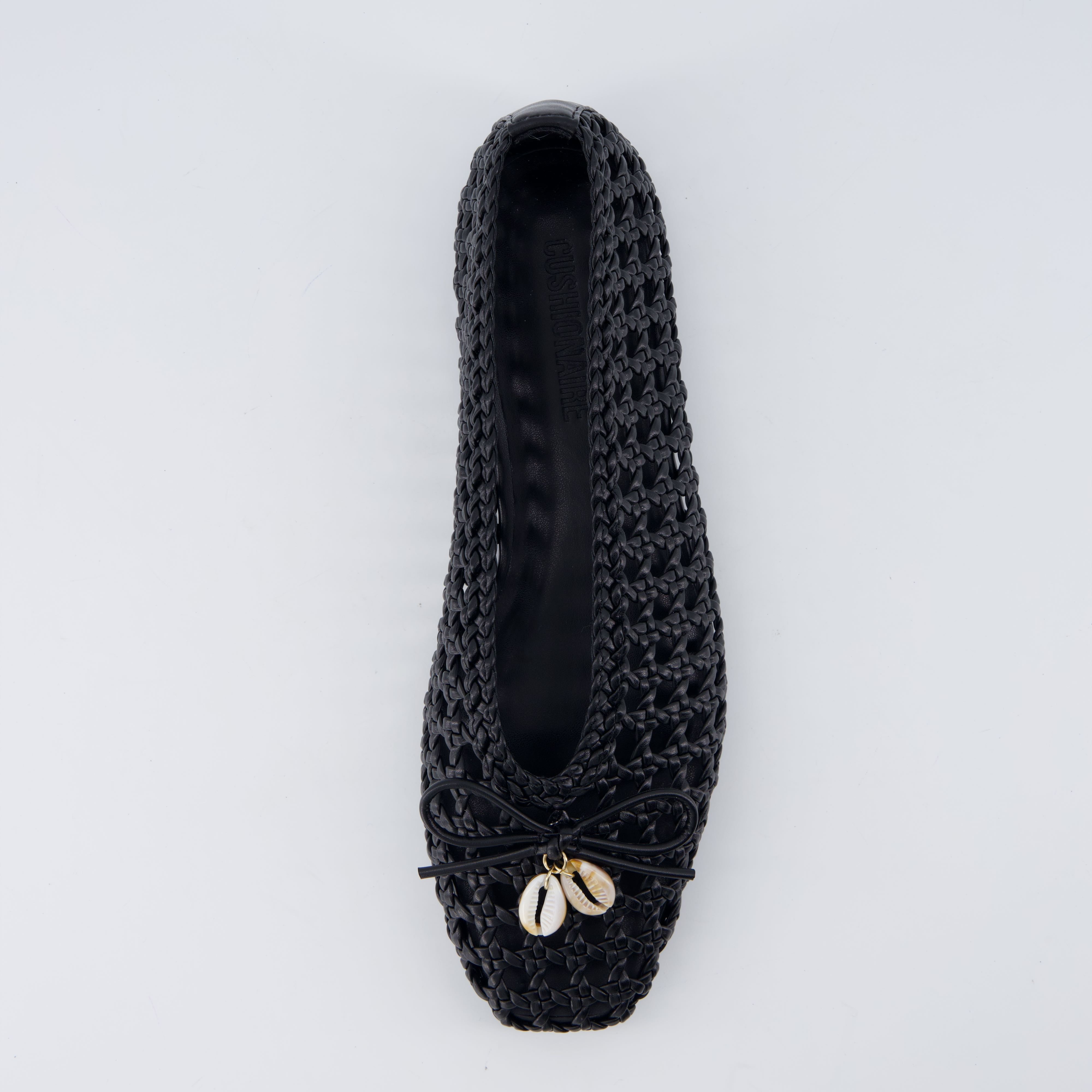 Witty Woven Ballet Flats Black Medium