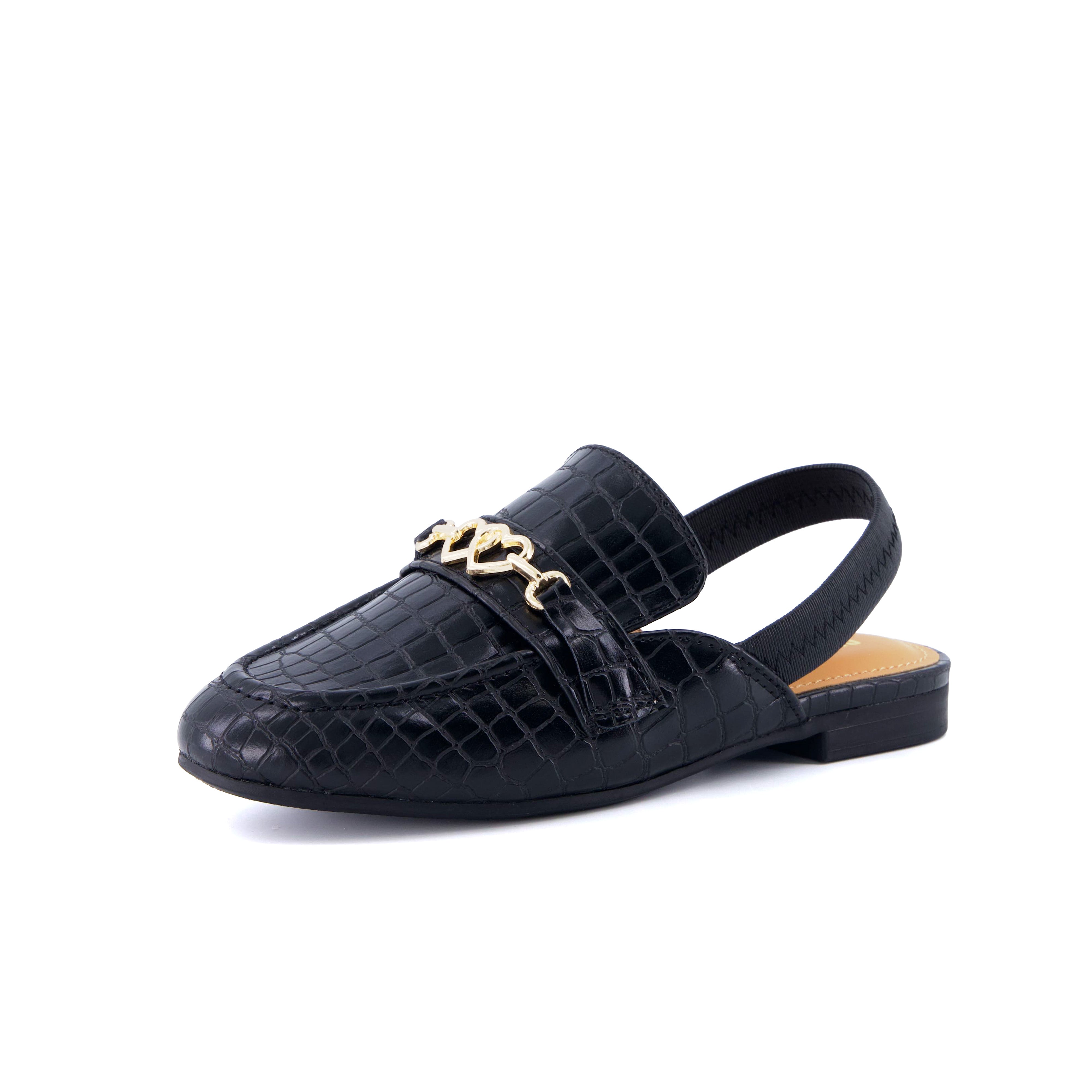 Yep Girls Penny Loafers BLACK Medium