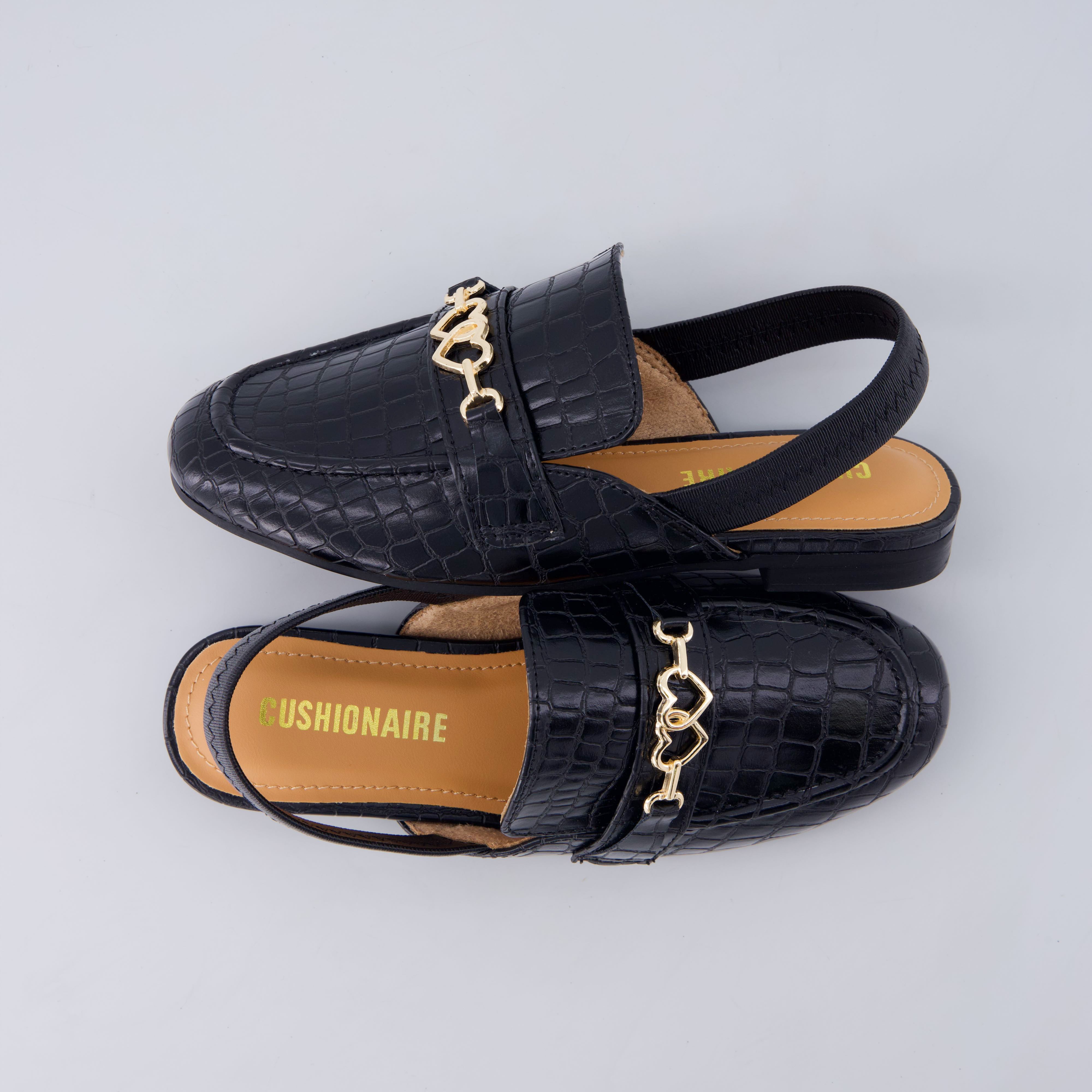 Yep Girls Penny Loafers BLACK Medium