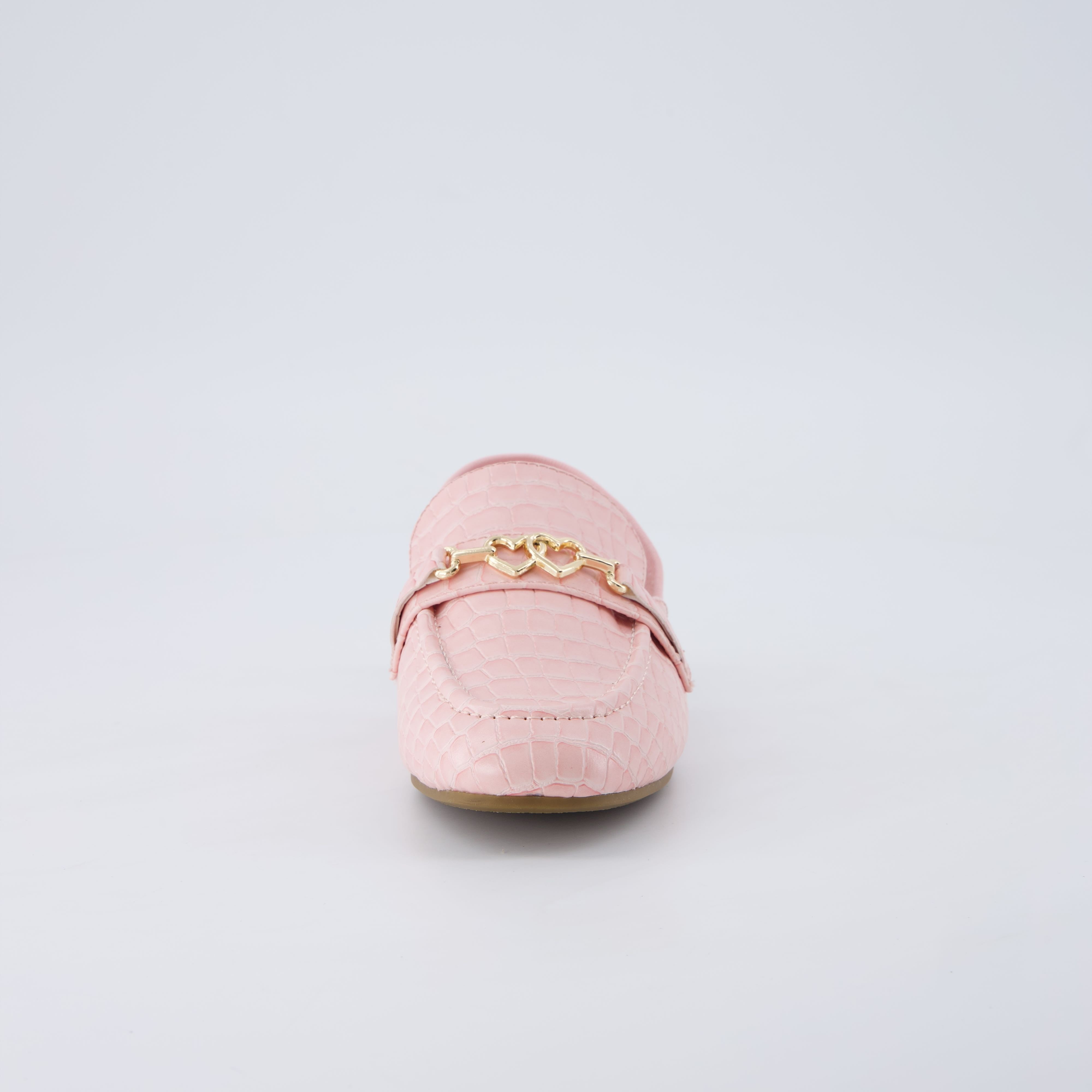 Yep Girls Penny Loafers PINK Medium