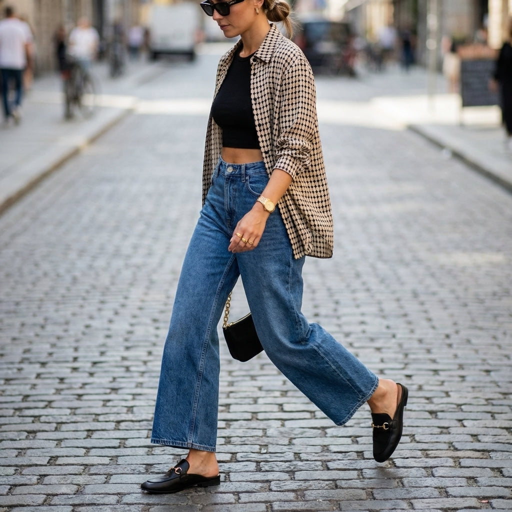 Yummy Slip On Mules Black