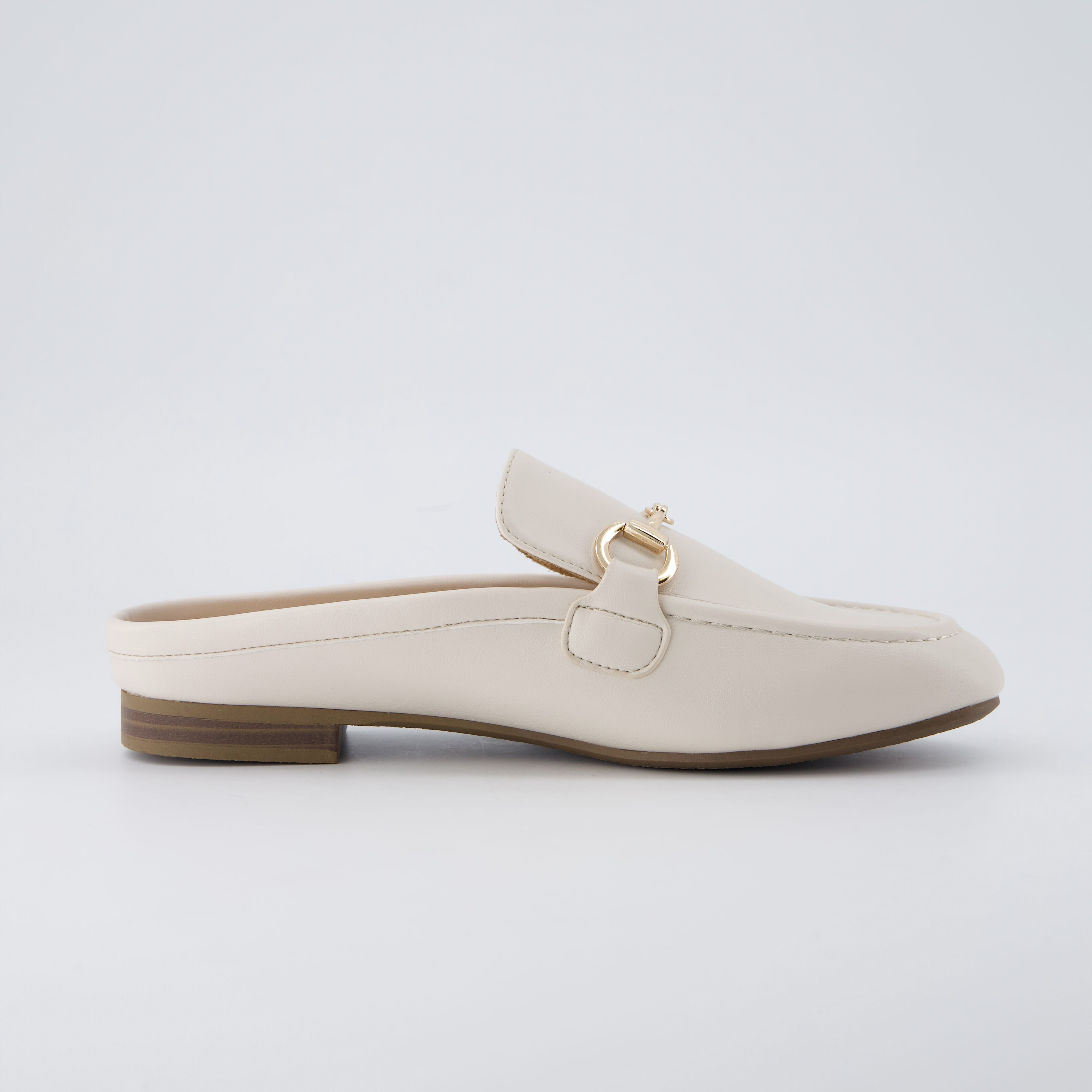 Yummy Slip On Mules Bone