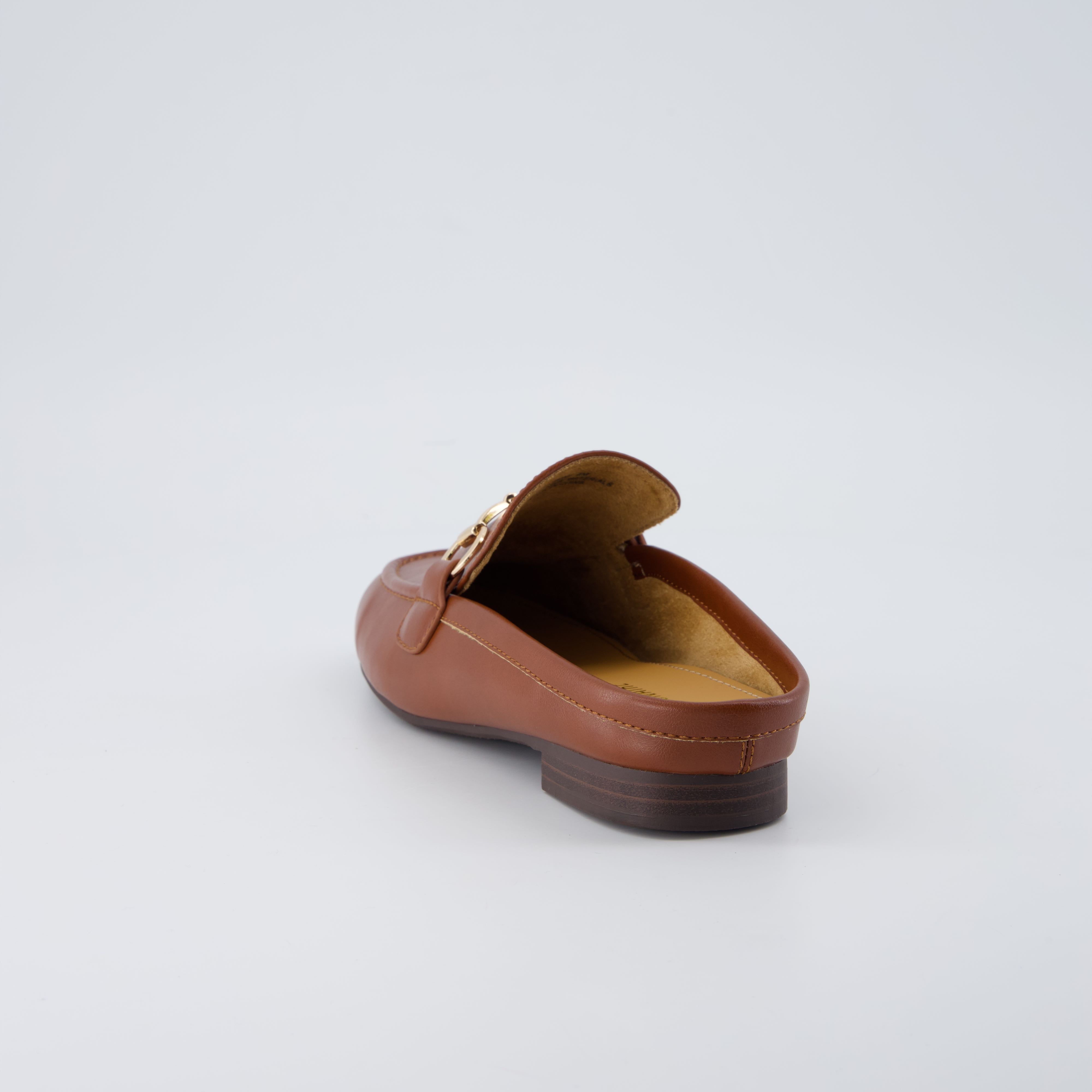 Yummy Slip On Mules Cognac