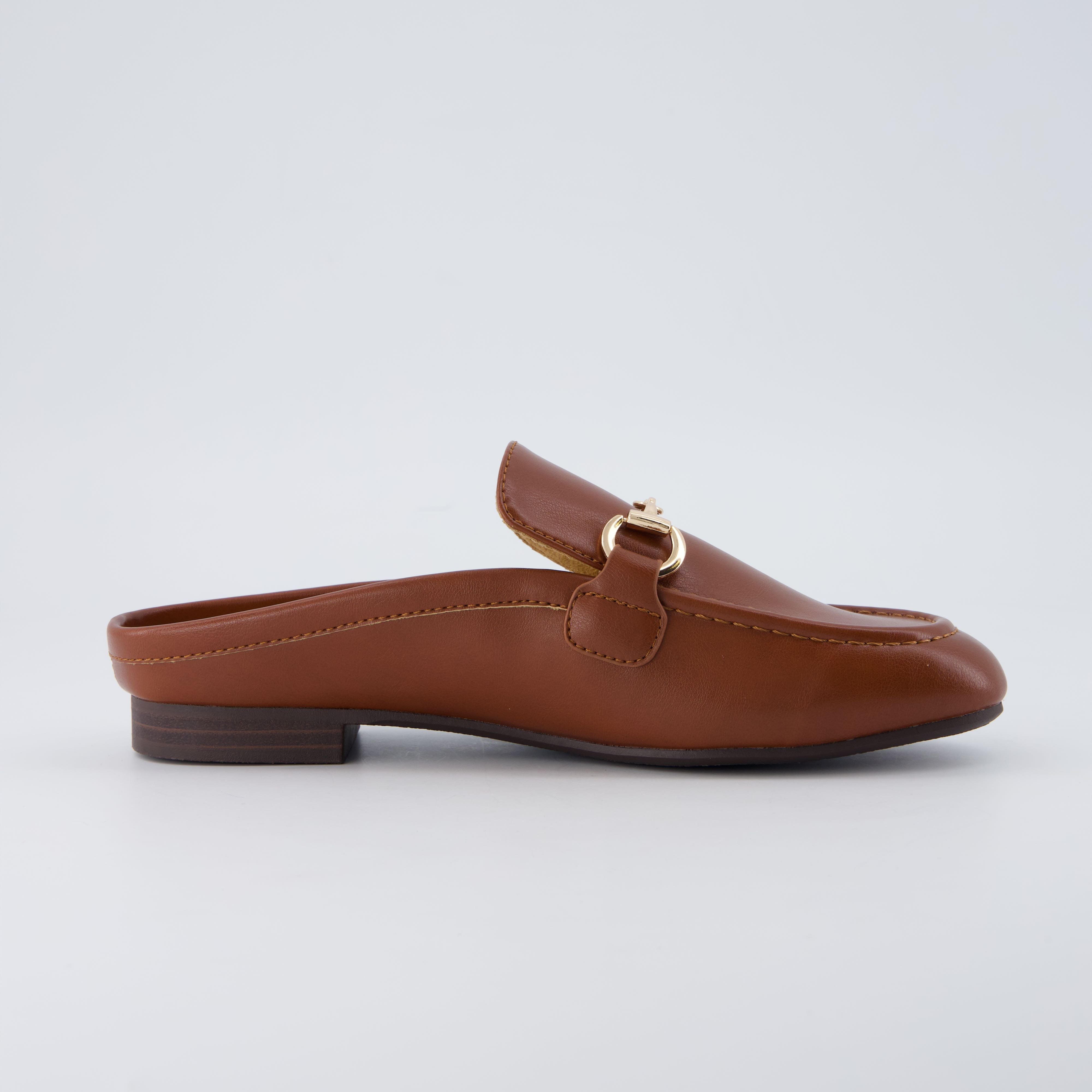 Yummy Slip On Mules Cognac