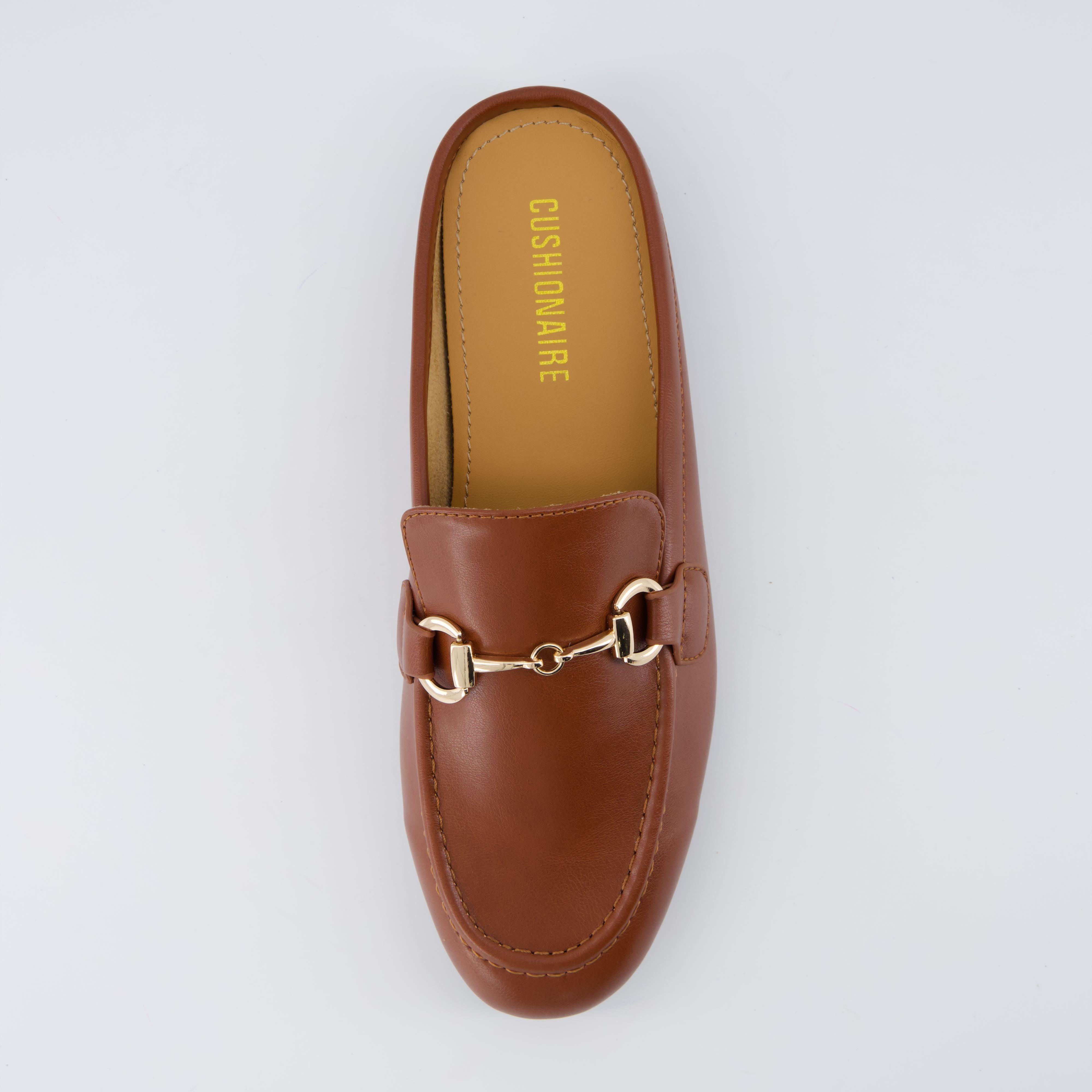 Yummy Slip On Mules Cognac