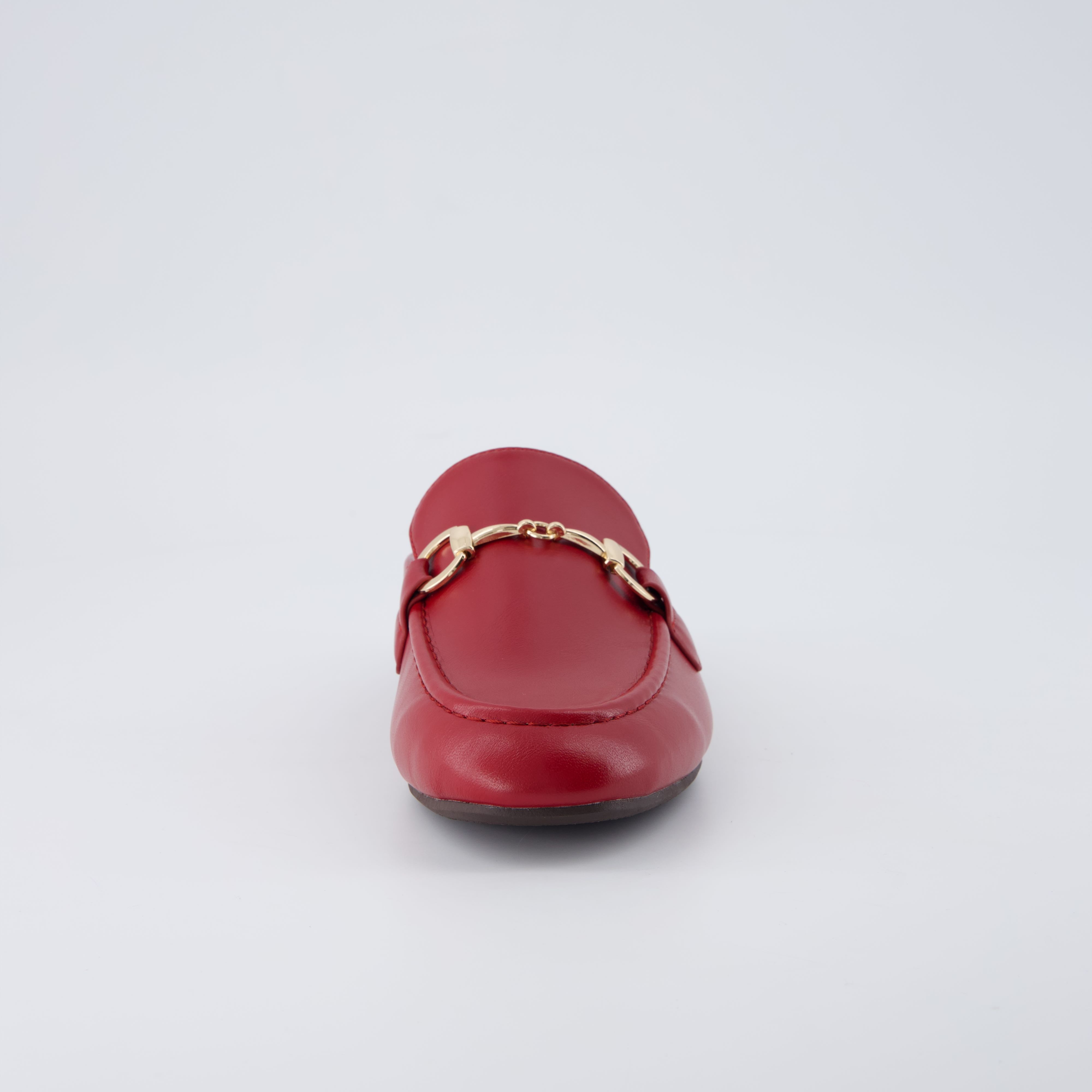 Yummy Slip On Mules Red