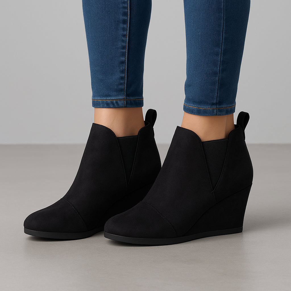 Zoey Wedge Bootie