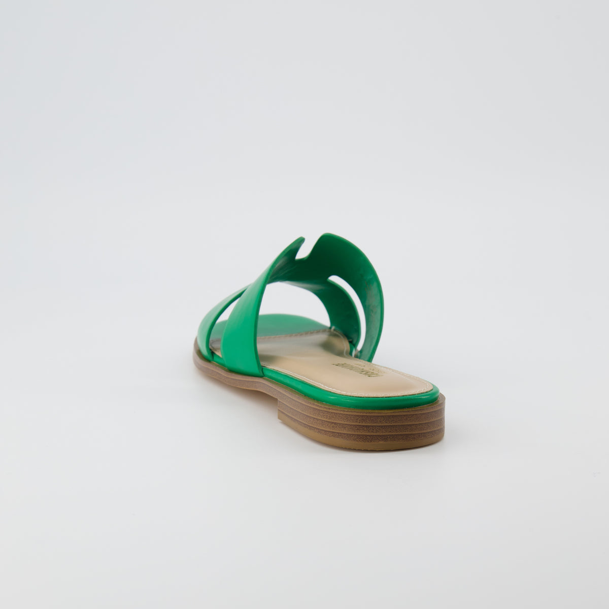 Voyage Strap Slides Kelly Green Smooth