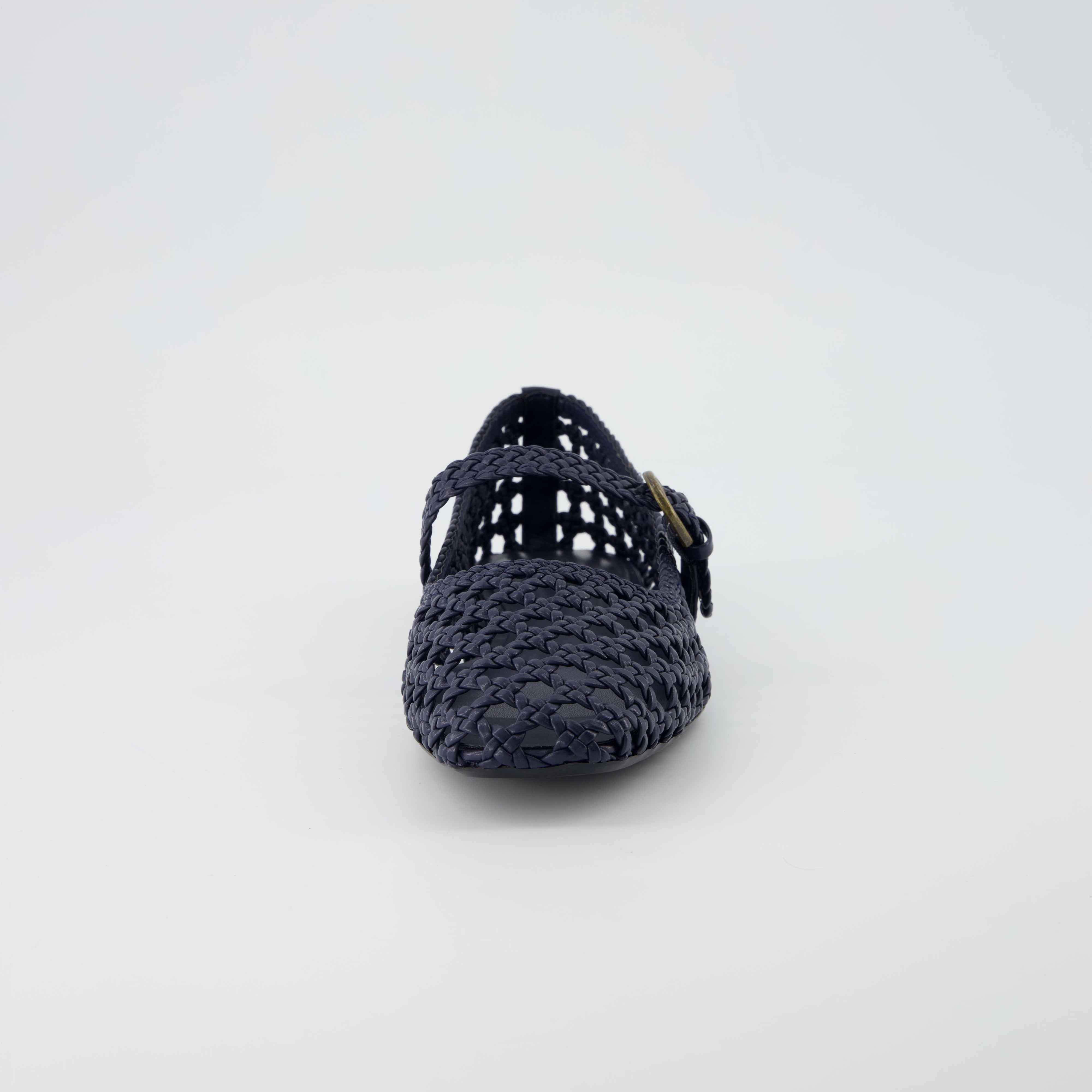 Weston Woven Mary Jane Navy